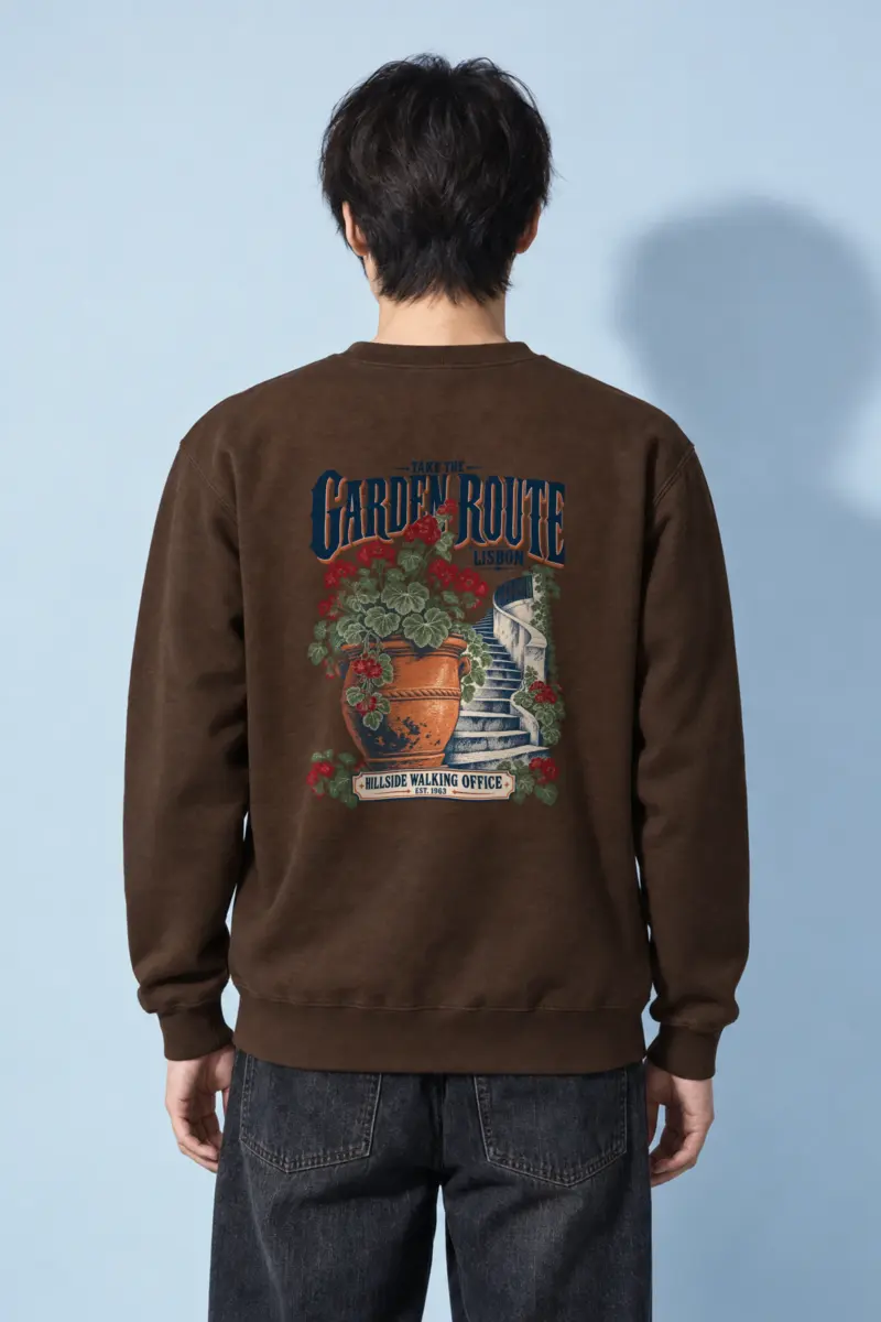 "Take the Garden Route" Heavy Blend Unisex Crewneck Sweatshirt