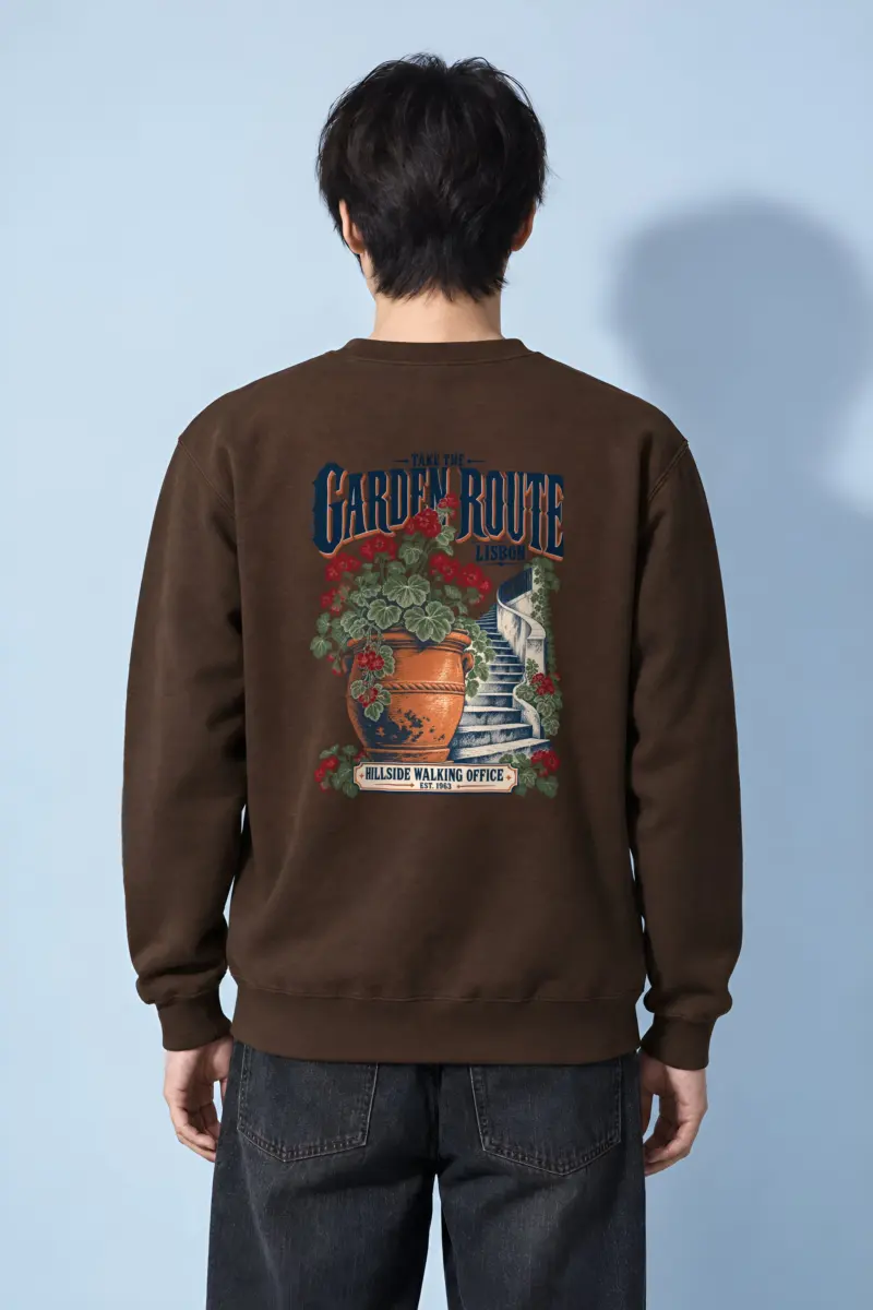 "Take the Garden Route" Heavy Blend Unisex Crewneck Sweatshirt