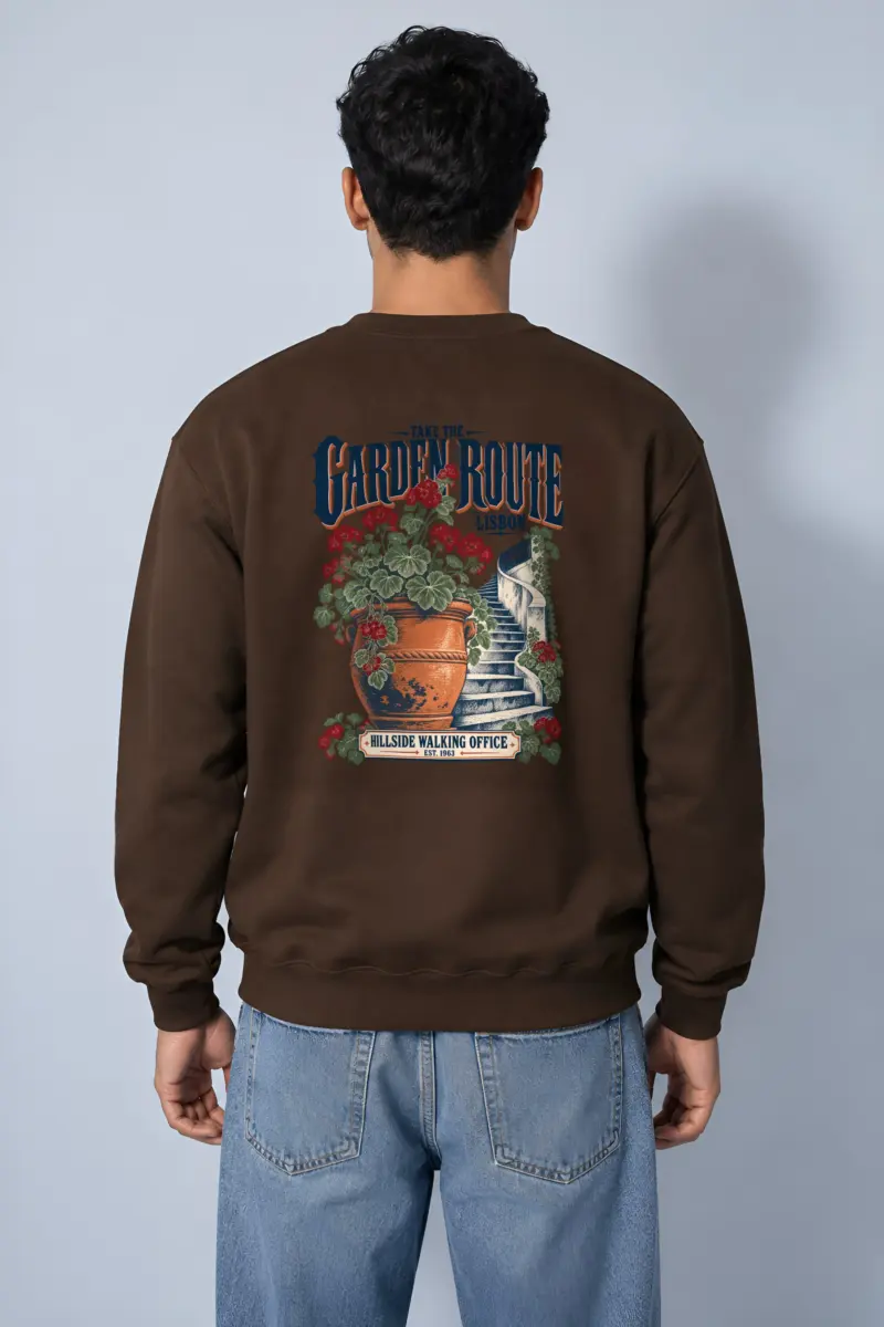 "Take the Garden Route" Heavy Blend Unisex Crewneck Sweatshirt