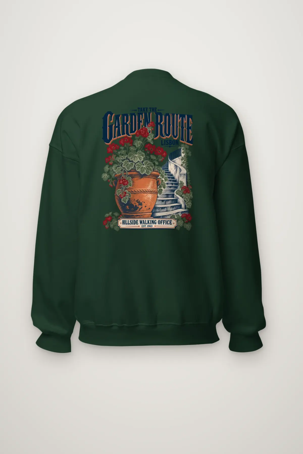 "Take the Garden Route" Heavy Blend Unisex Crewneck Sweatshirt
