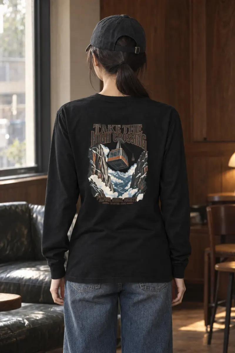“Take the High Crossing” Unisex Longsleeve T-shirt