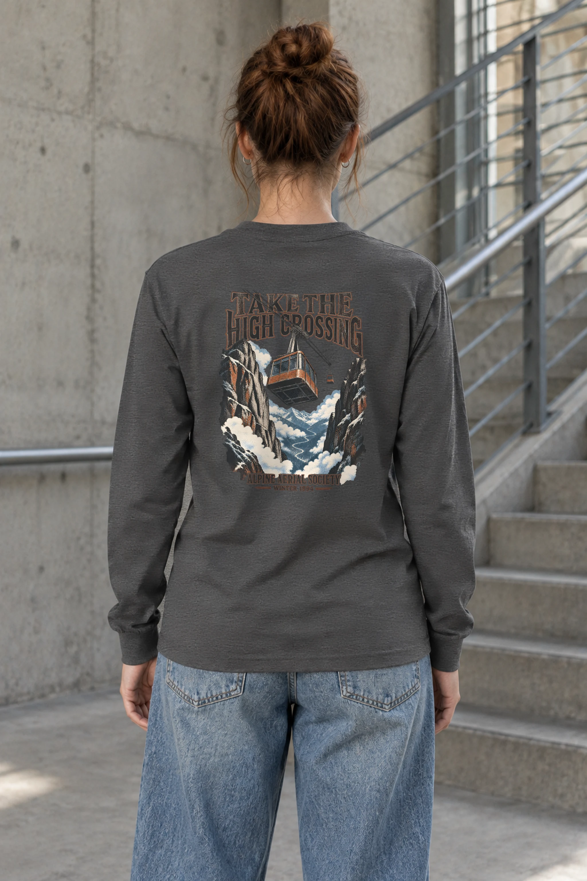 "Take the High Crossing" Unisex Longsleeve T-shirt