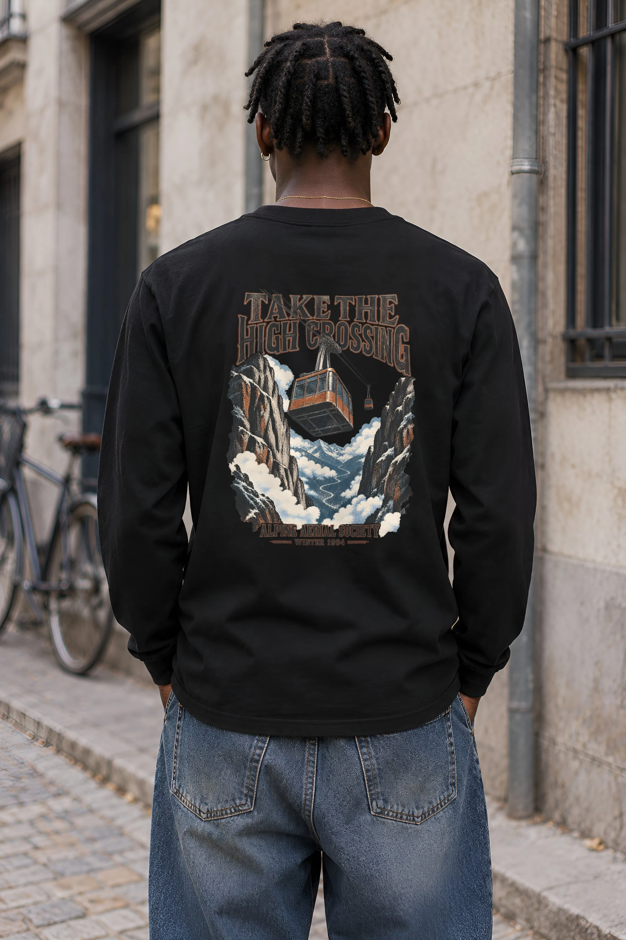 "Take the High Crossing" Unisex Longsleeve T-shirt