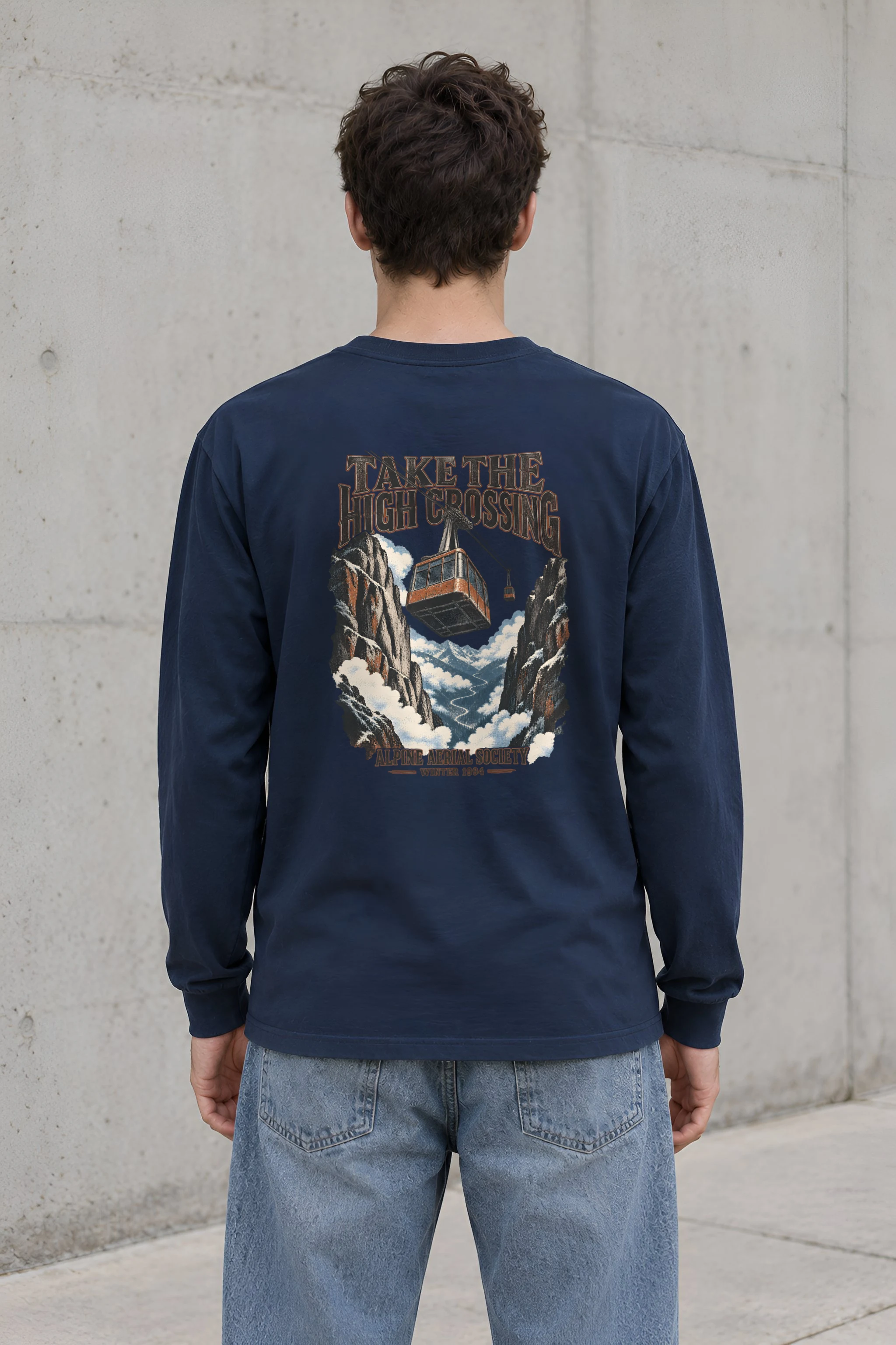 "Take the High Crossing" Unisex Longsleeve T-shirt