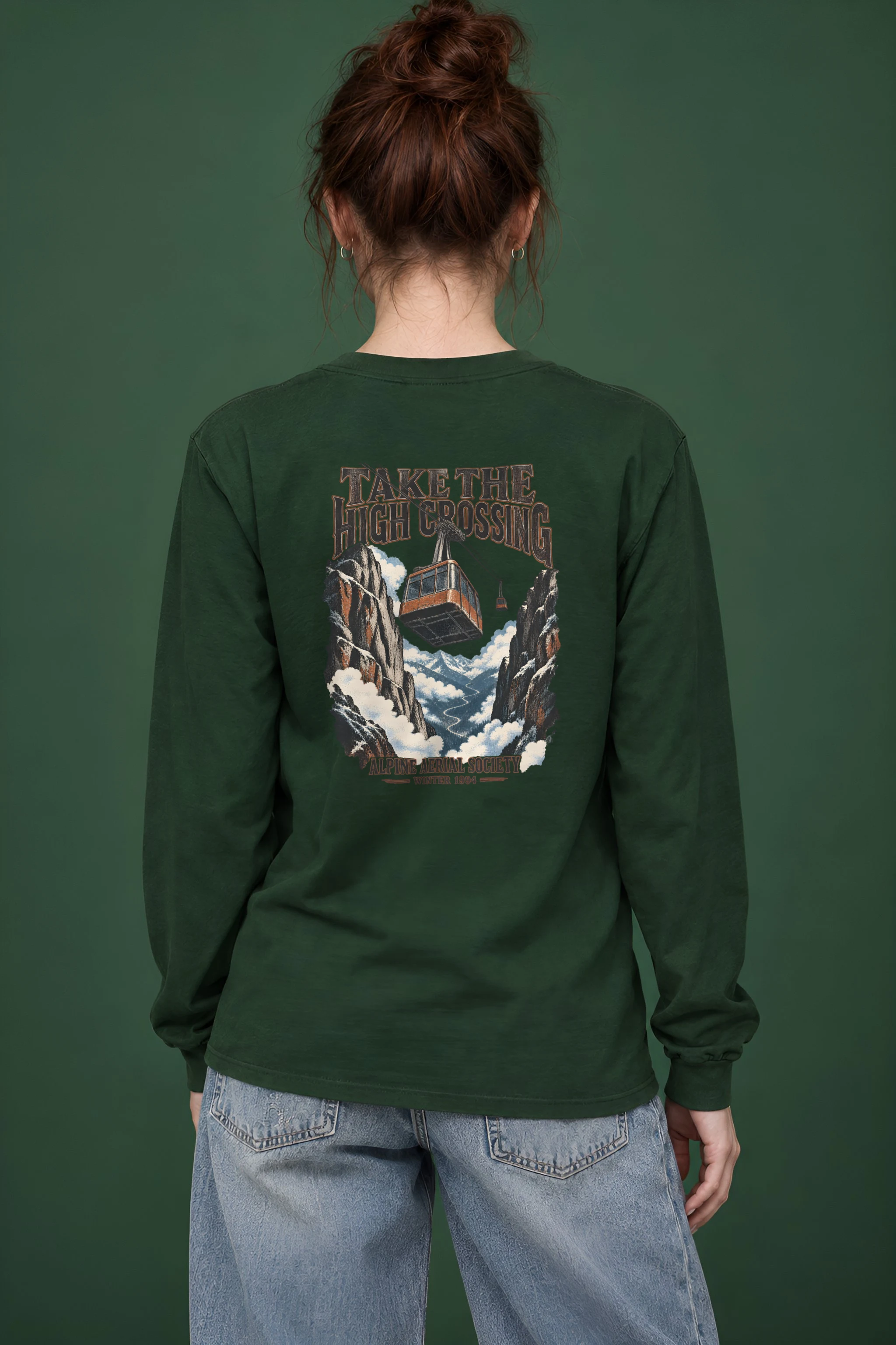 "Take the High Crossing" Unisex Longsleeve T-shirt