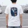 "Take the Night Elevator" Heavyweight Unisex Crewneck T-shirt