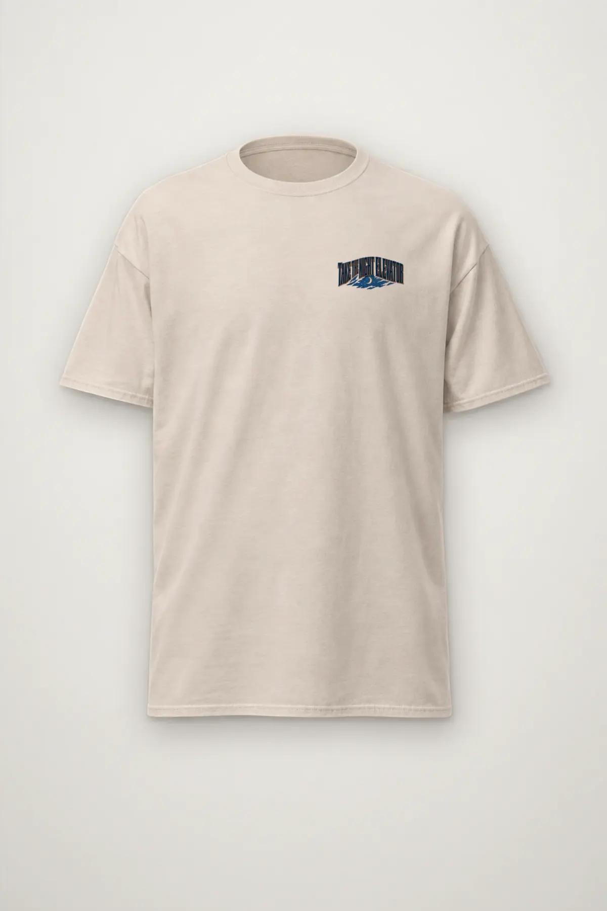 "Take the Night Elevator" Heavyweight Unisex Crewneck T-shirt