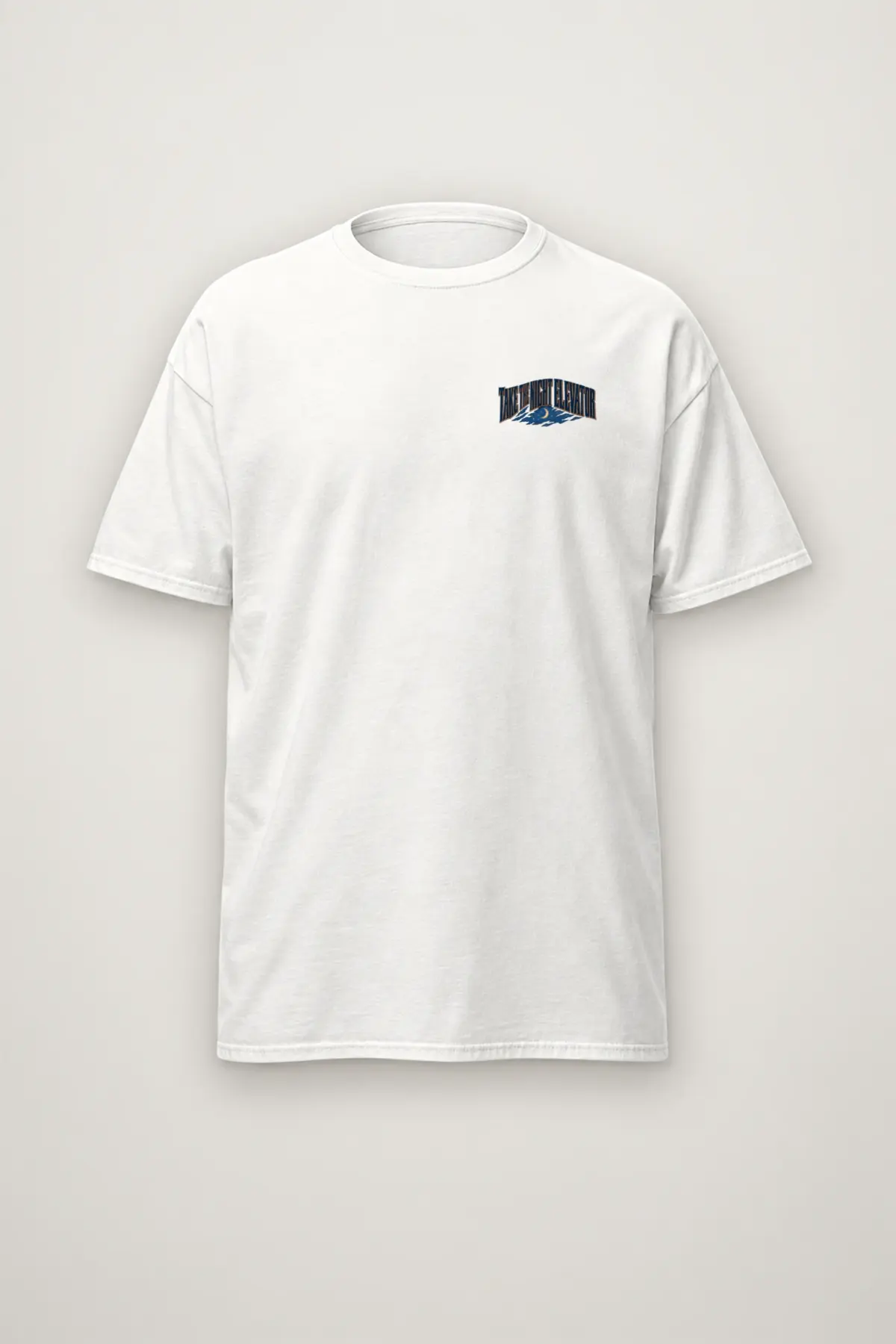 "Take the Night Elevator" Heavyweight Unisex Crewneck T-shirt