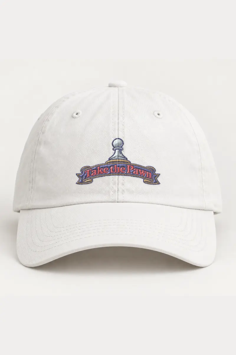 "Take the Pawn" Classic Dad Hat · Embroidered