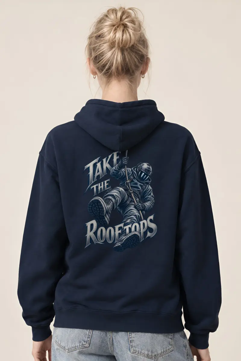"Take the Rooftops" Heavy Blend Unisex Pullover Hoodie