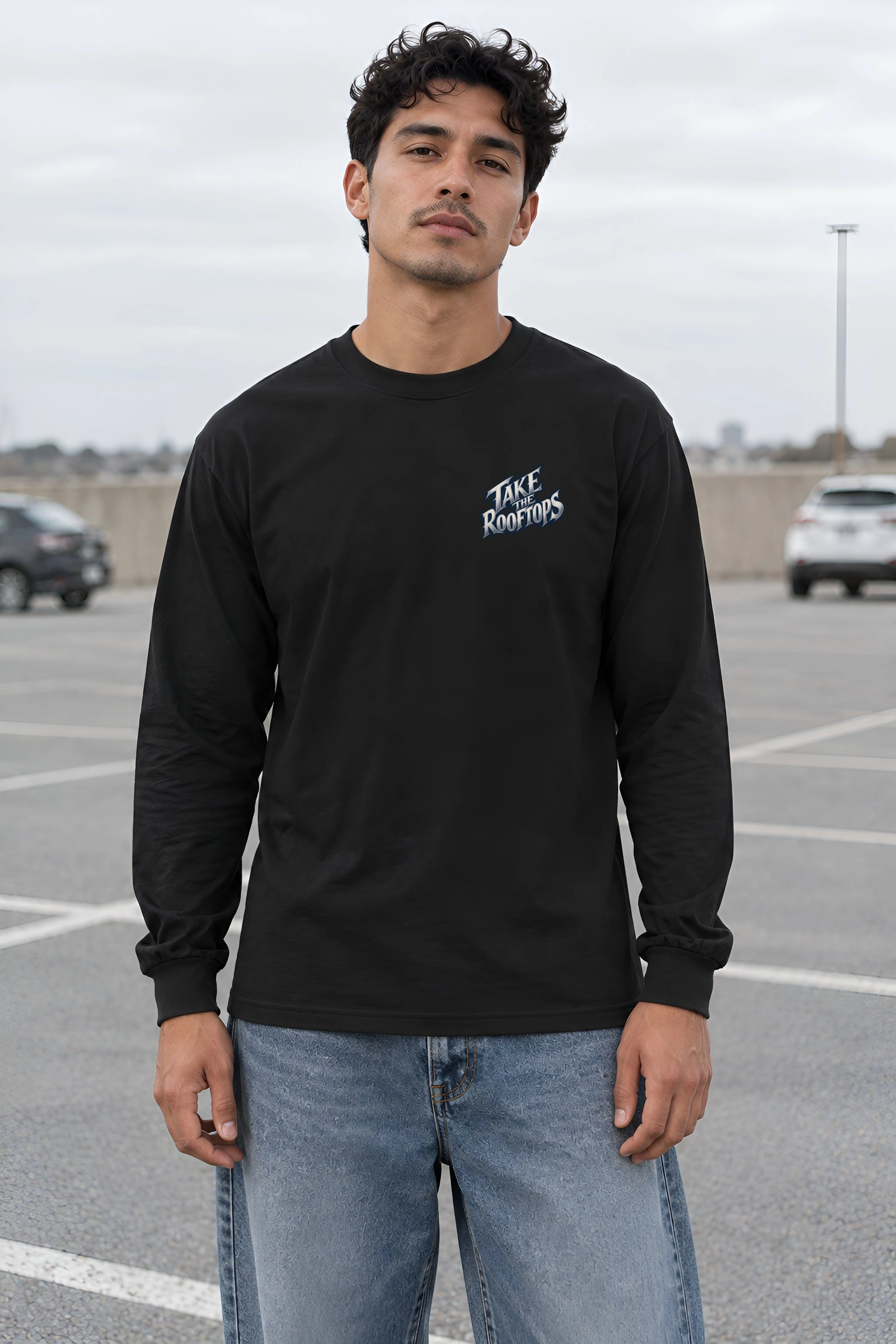 "Take the Rooftops" Unisex Longsleeve T-shirt