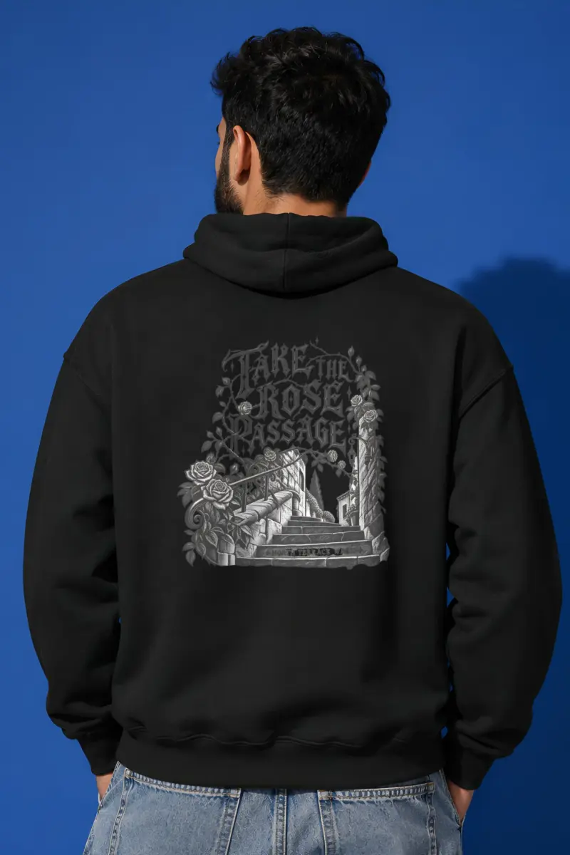 "Take the Rose Passage" Heavy Blend Unisex Pullover Hoodie