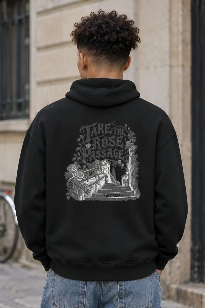 "Take the Rose Passage" Heavy Blend Unisex Pullover Hoodie