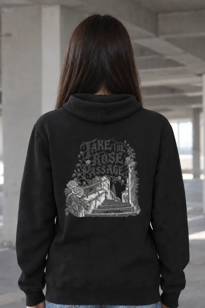 “Take the Rose Passage” Heavy Blend Unisex Pullover Hoodie