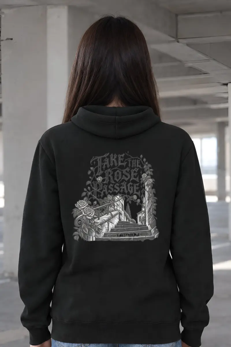 "Take the Rose Passage" Heavy Blend Unisex Pullover Hoodie