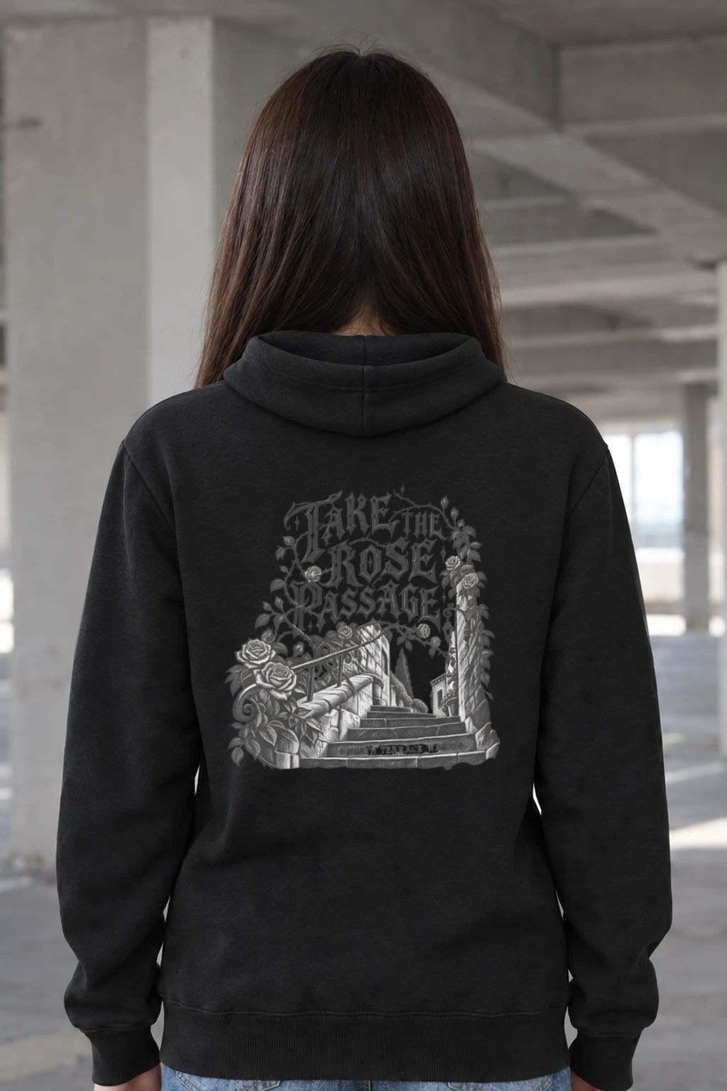 "Take the Rose Passage" Heavy Blend Unisex Pullover Hoodie