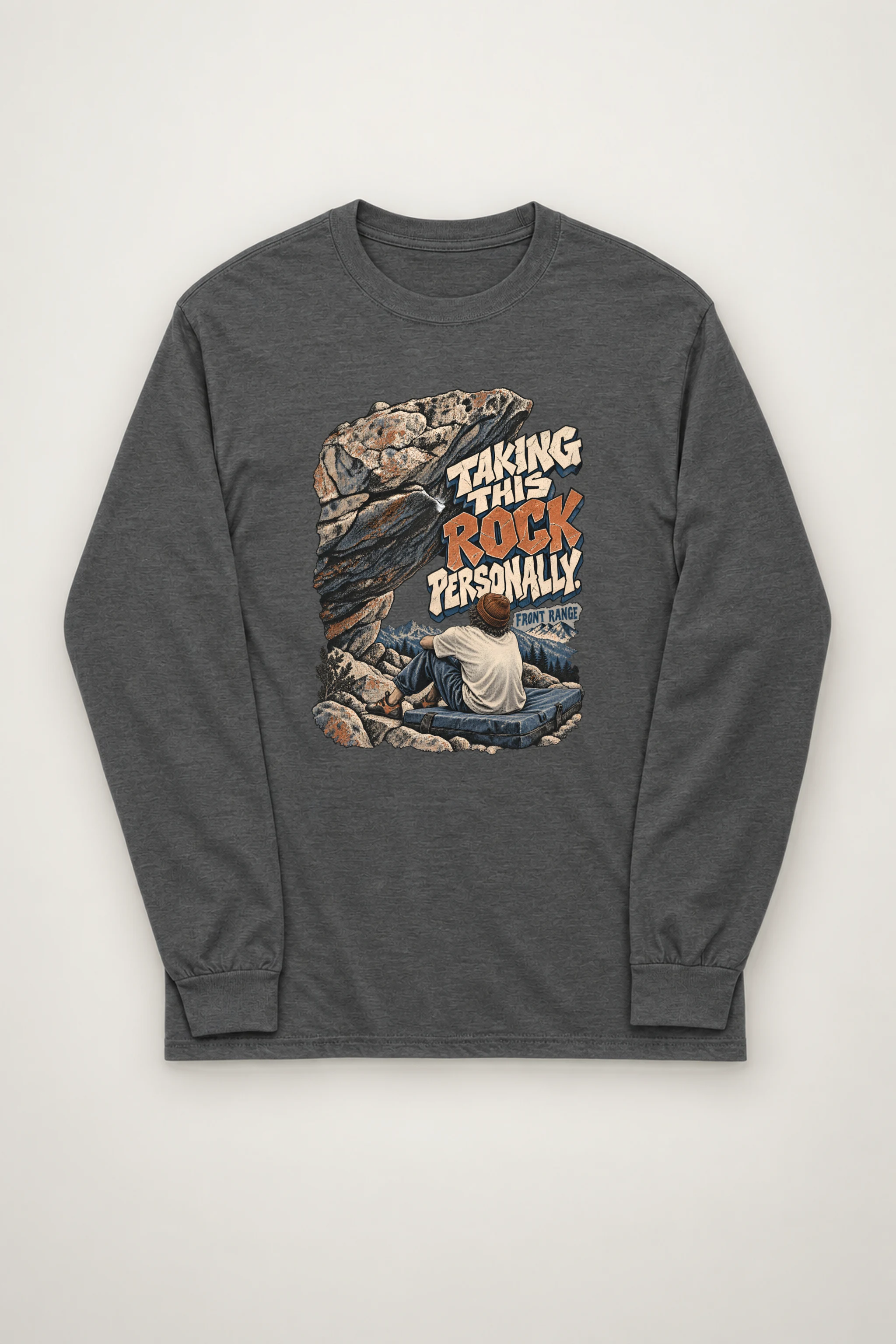 "Taking This Rock Personally" Unisex Longsleeve T-shirt