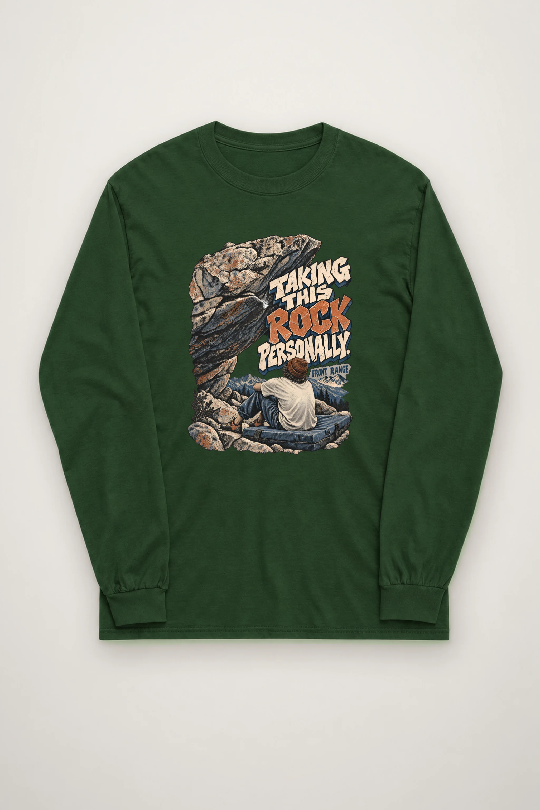 "Taking This Rock Personally" Unisex Longsleeve T-shirt