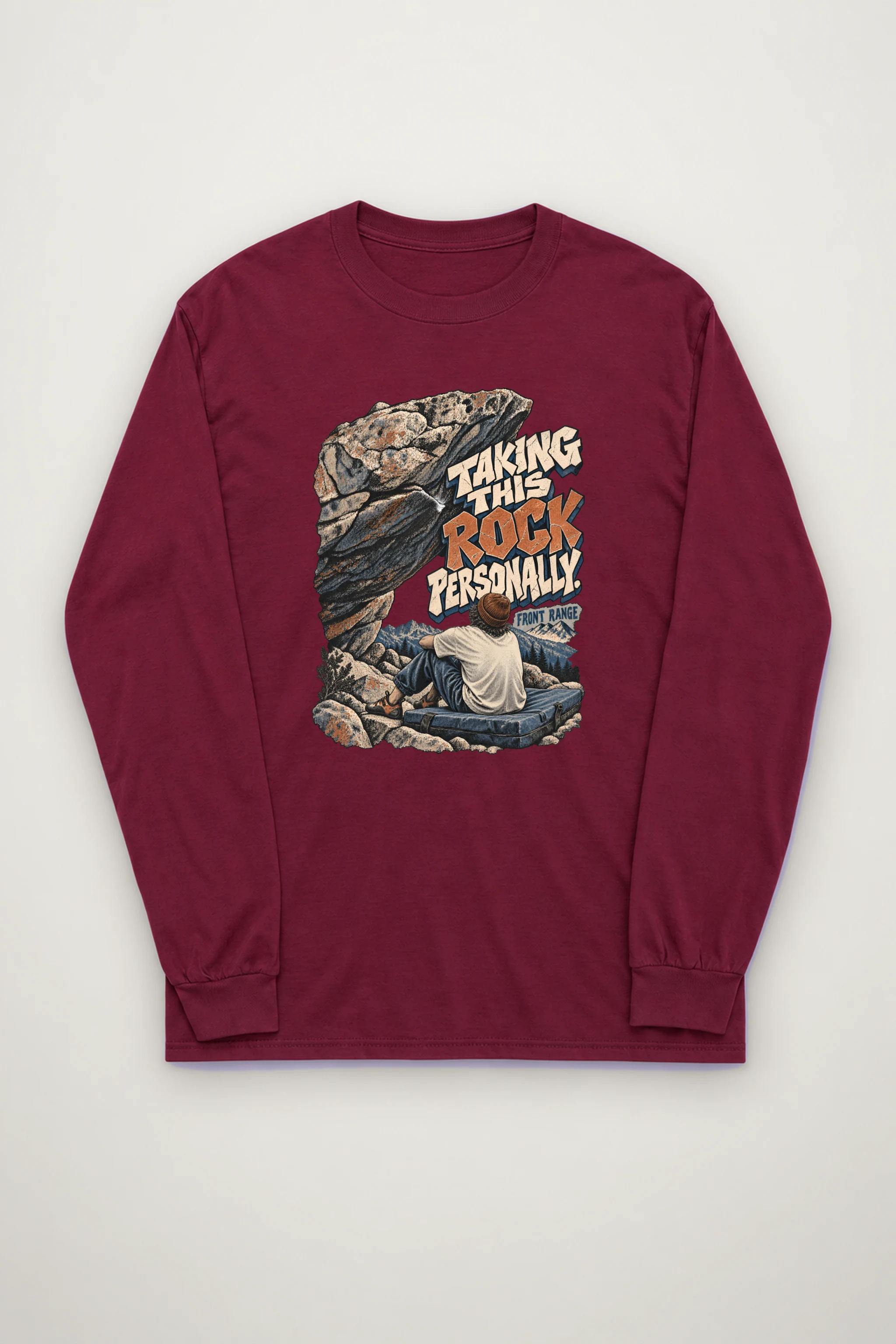 "Taking This Rock Personally" Unisex Longsleeve T-shirt