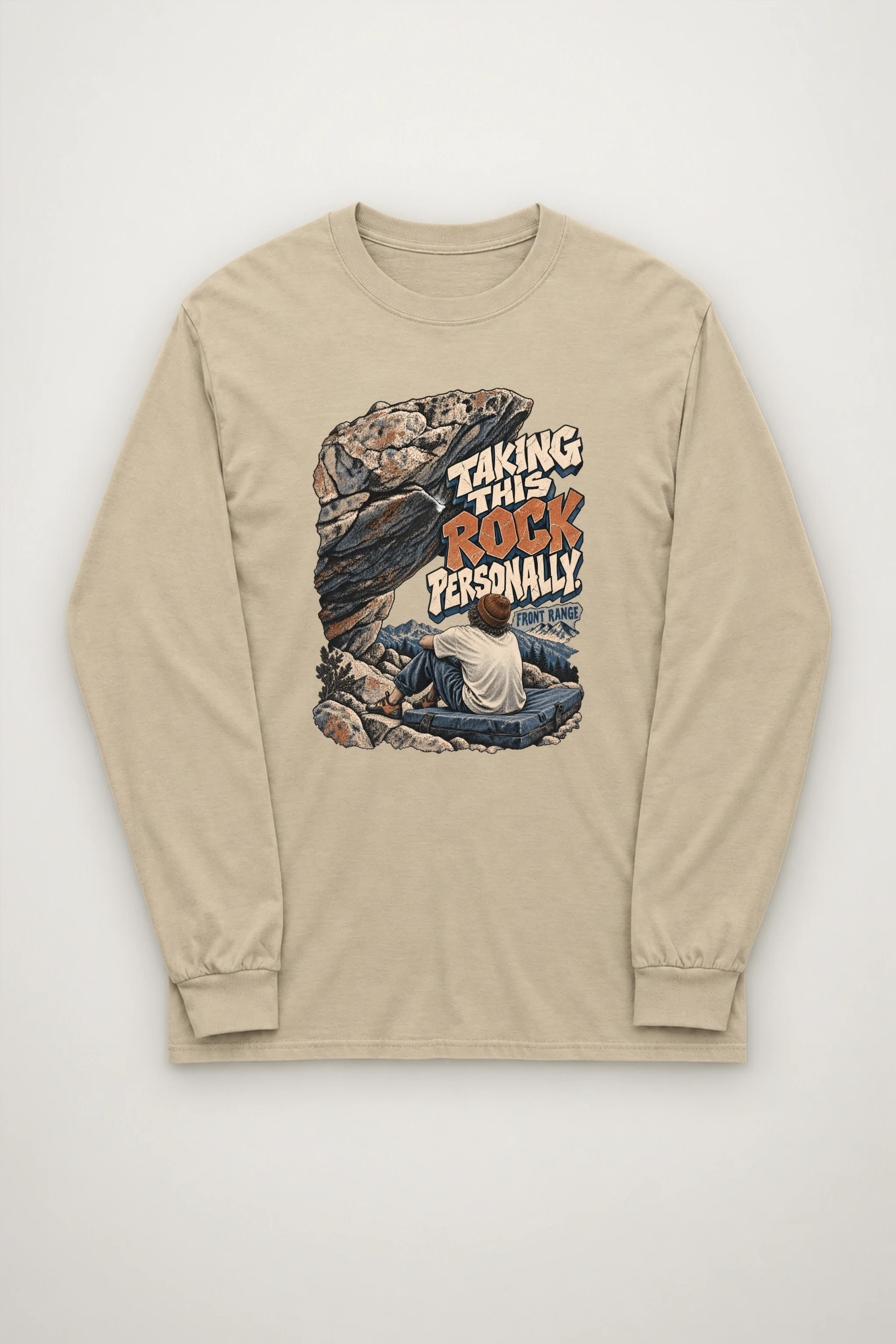 "Taking This Rock Personally" Unisex Longsleeve T-shirt