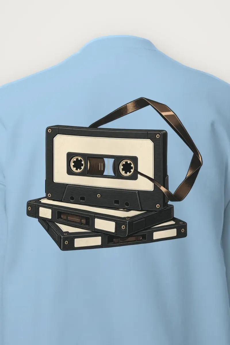 "Tape Stack" Heavy Blend Unisex Crewneck Sweatshirt