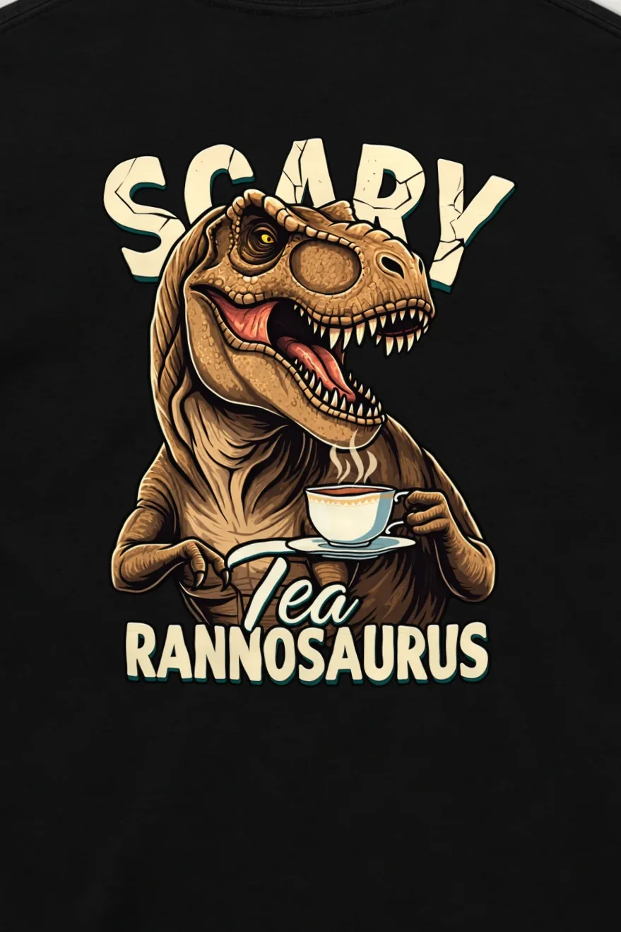 "Tea Rex Society" Unisex Longsleeve T-shirt