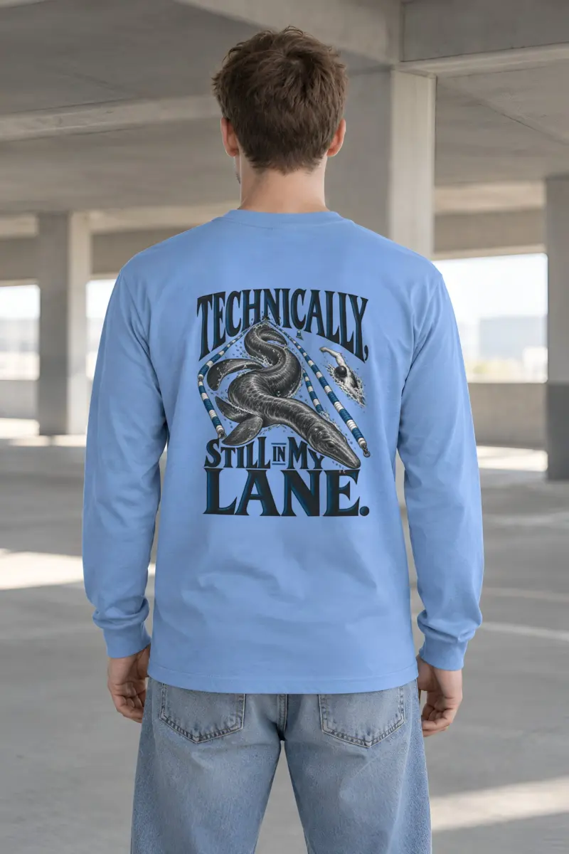 “Technically Still in My Lane” Unisex Longsleeve T-shirt