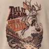 "Tell It Again Make Me Taller" Heavyweight Unisex Crewneck T-shirt