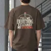 "Tell Me Everything" Men's Oversized Heavyweight Crewneck T-Shirt
