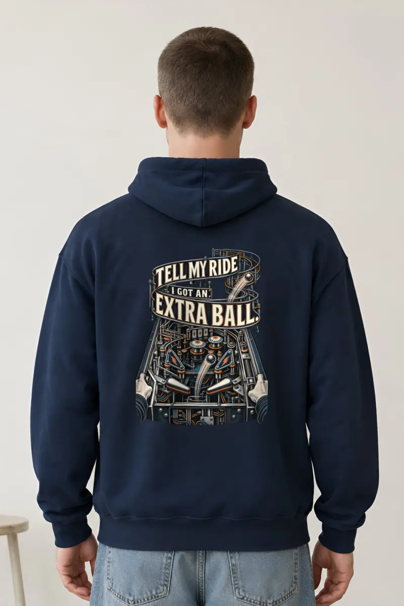 “Tell My Ride Extra Ball” Heavy Blend Unisex Pullover Hoodie