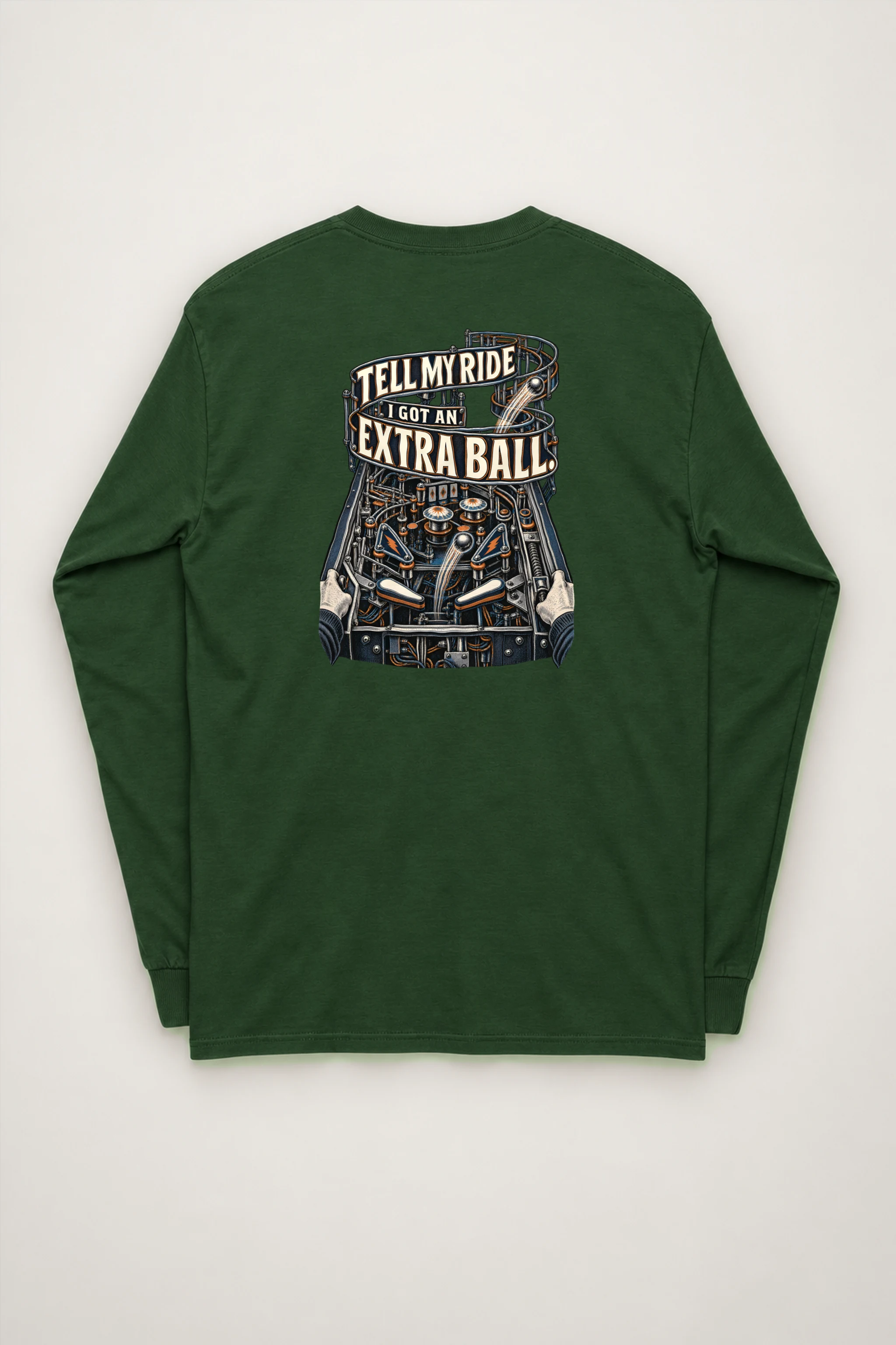 "Tell My Ride Extra Ball" Unisex Longsleeve T-shirt