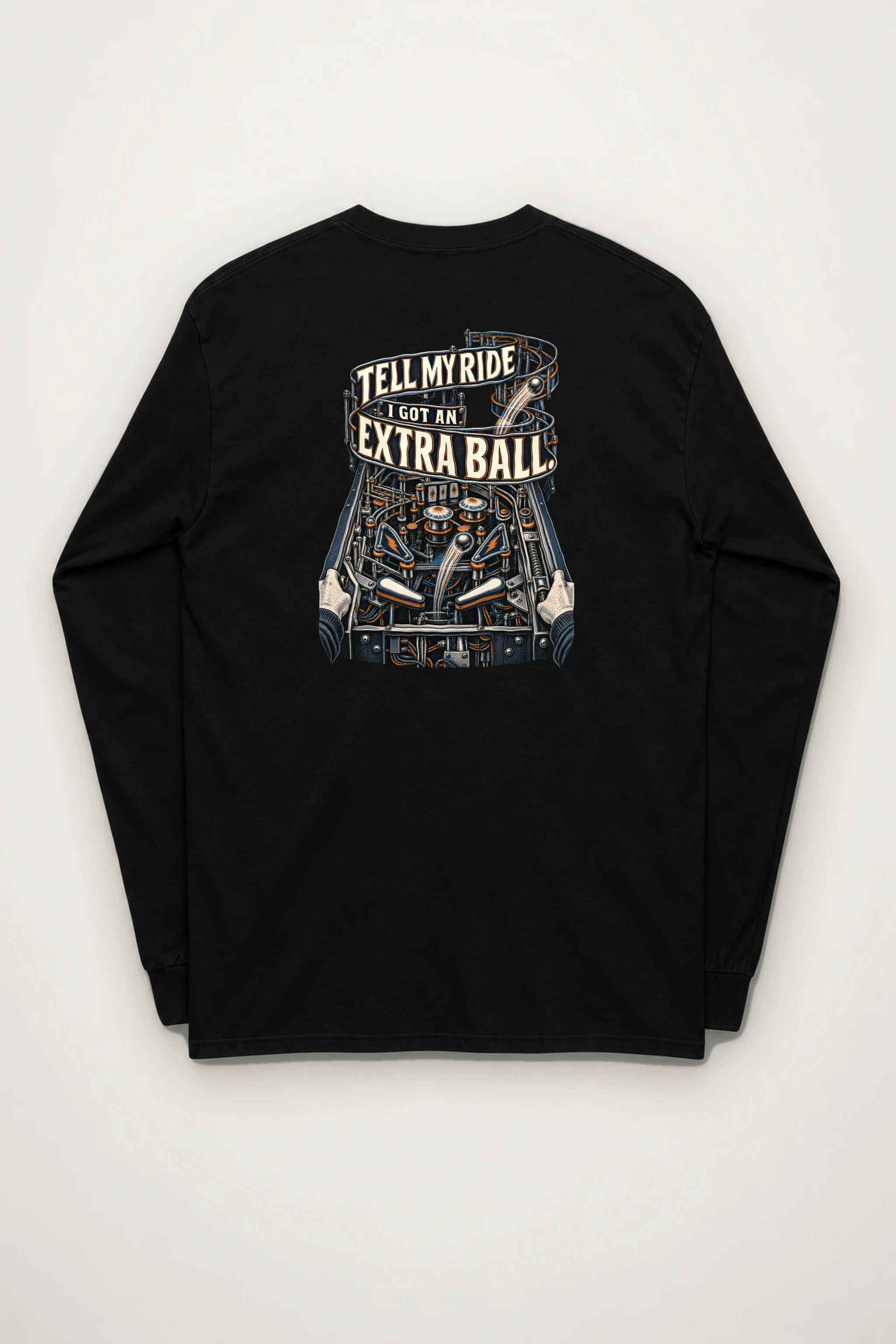 "Tell My Ride Extra Ball" Unisex Longsleeve T-shirt