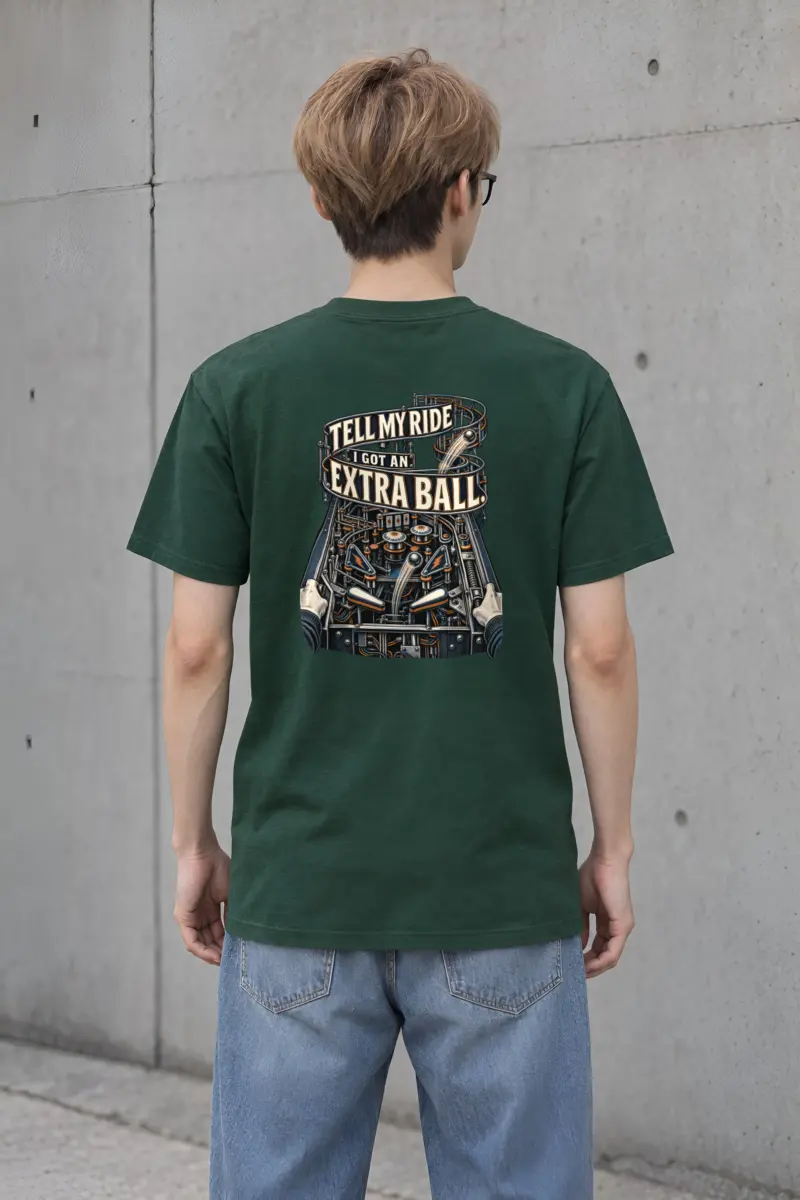 “Tell My Ride I Got an Extra Ball” Heavyweight Unisex Crewneck T-shirt