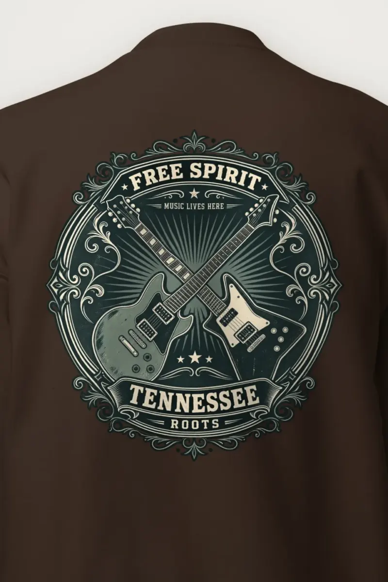 "Tennessee Music Roots" Heavy Blend Unisex Crewneck Sweatshirt