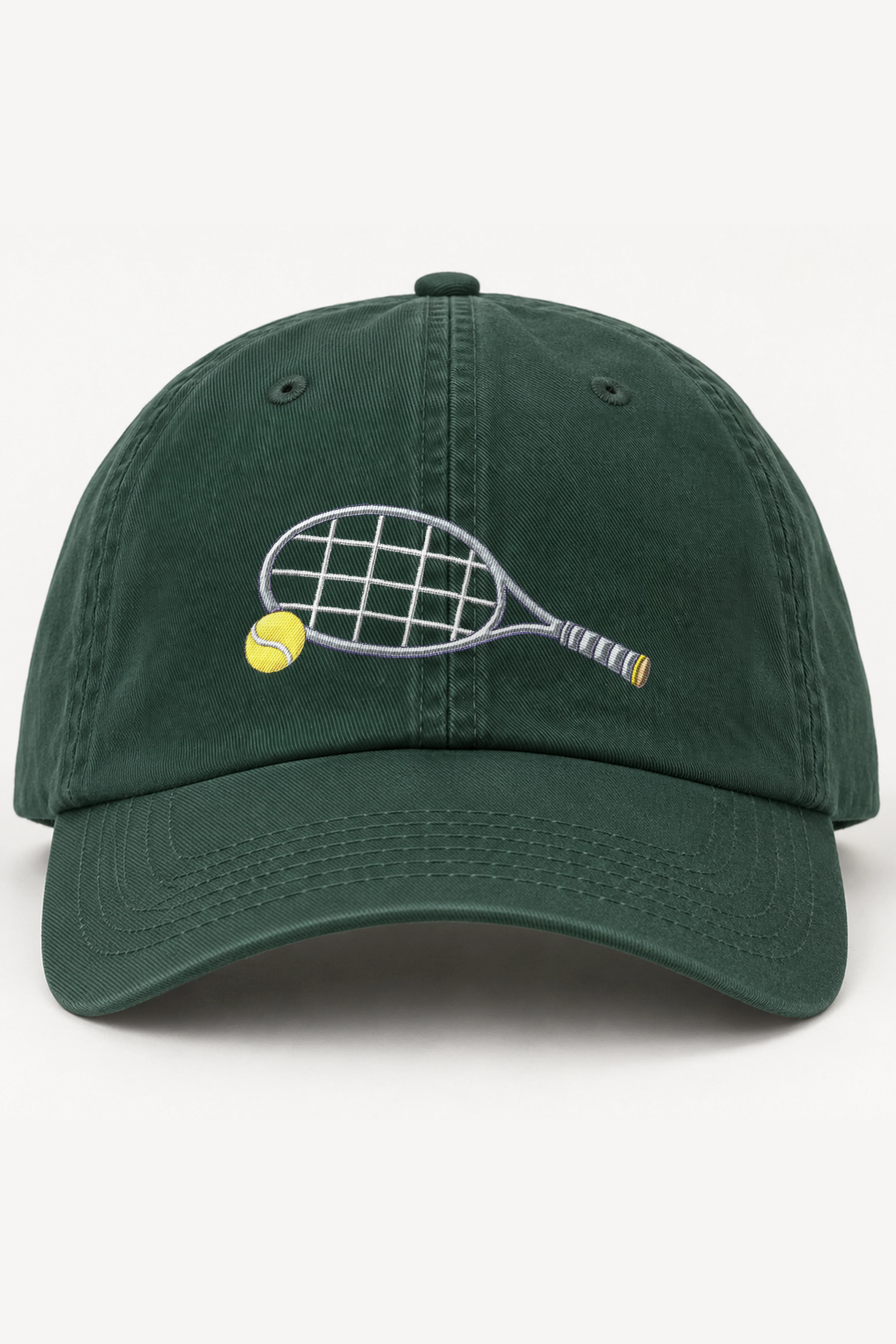"Tennis Racket and Ball" Classic Dad Hat · Embroidered