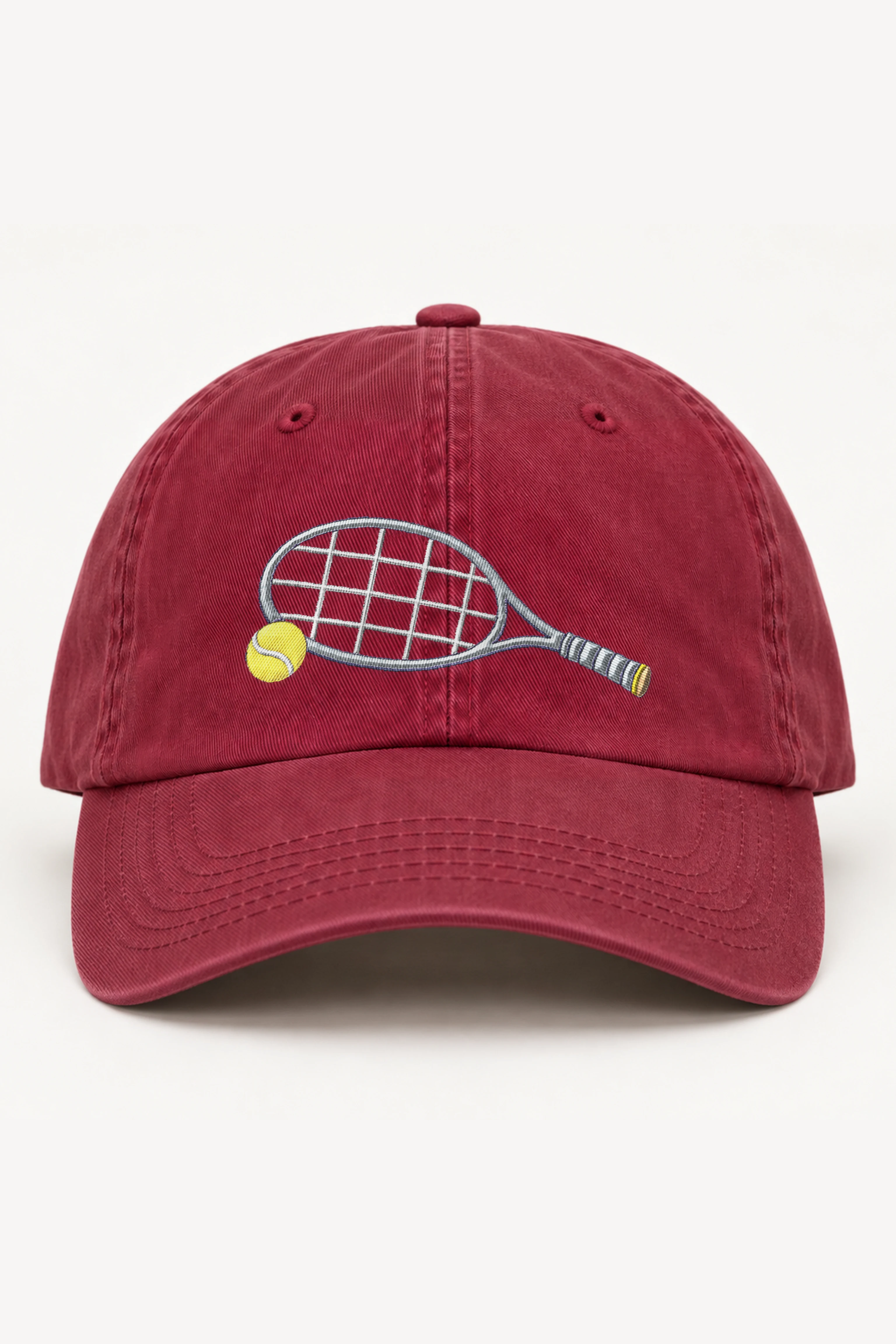 "Tennis Racket and Ball" Classic Dad Hat · Embroidered