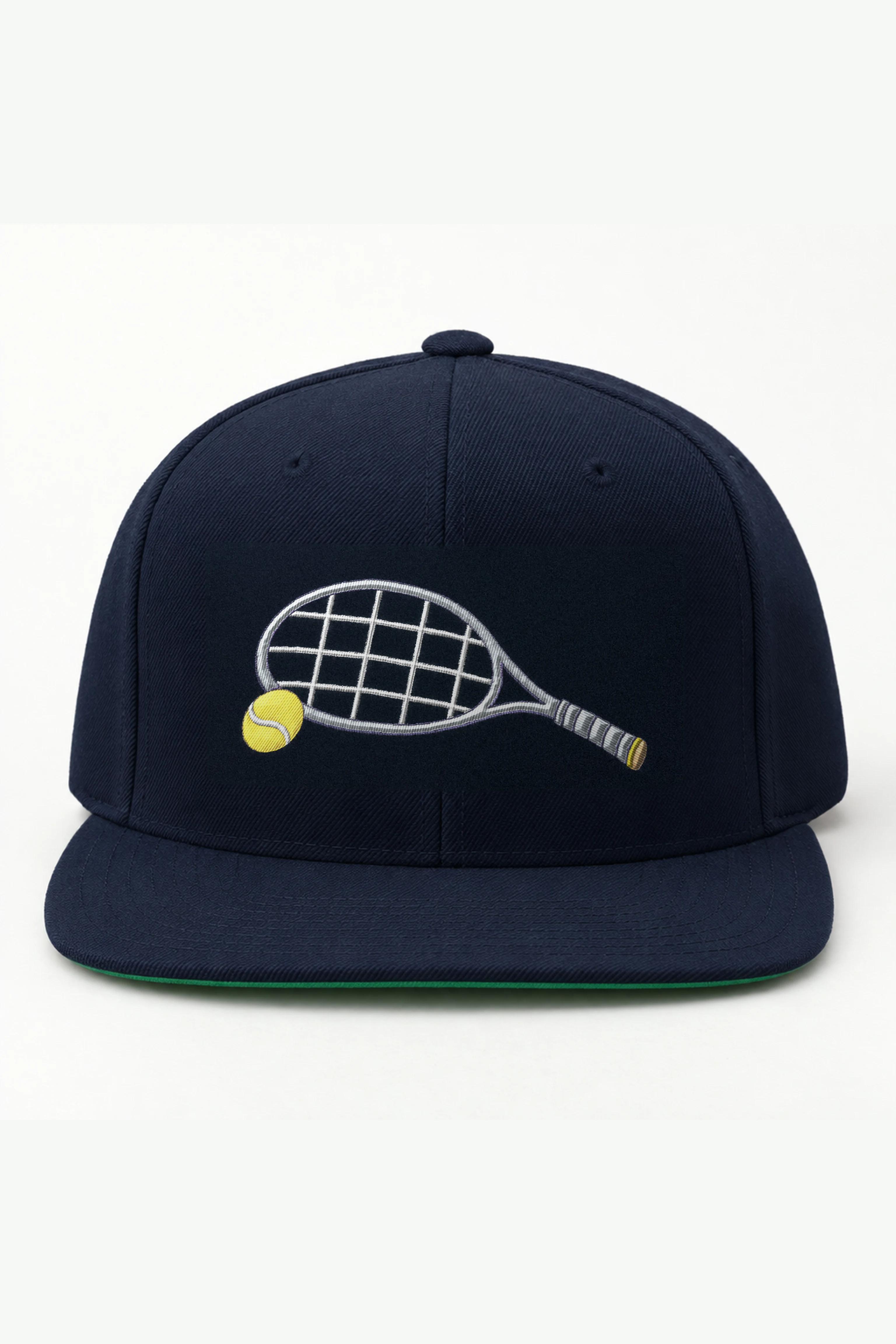 "Tennis Racket and Ball" Classic Snapback · Embroidered
