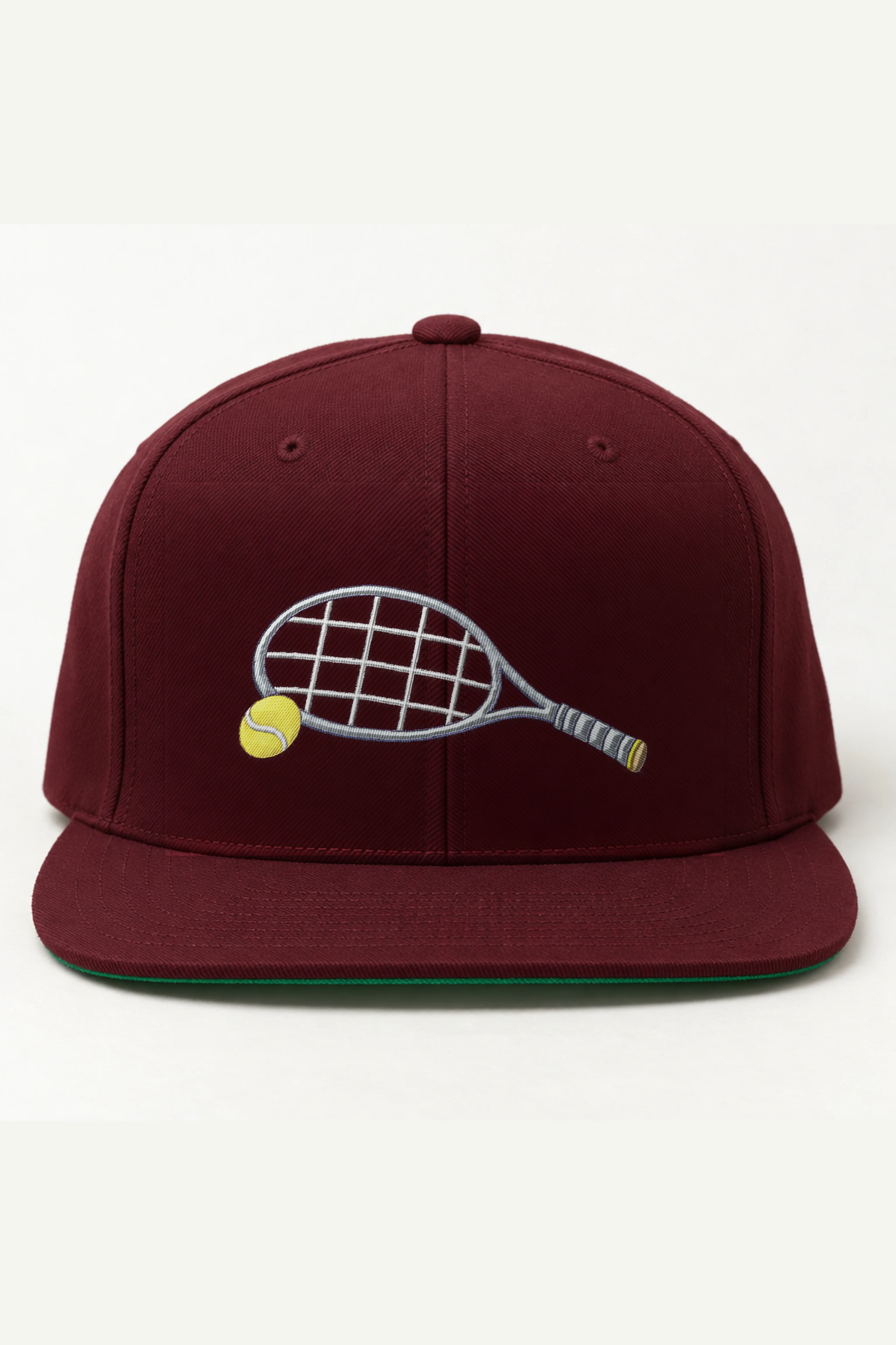 "Tennis Racket and Ball" Classic Snapback · Embroidered