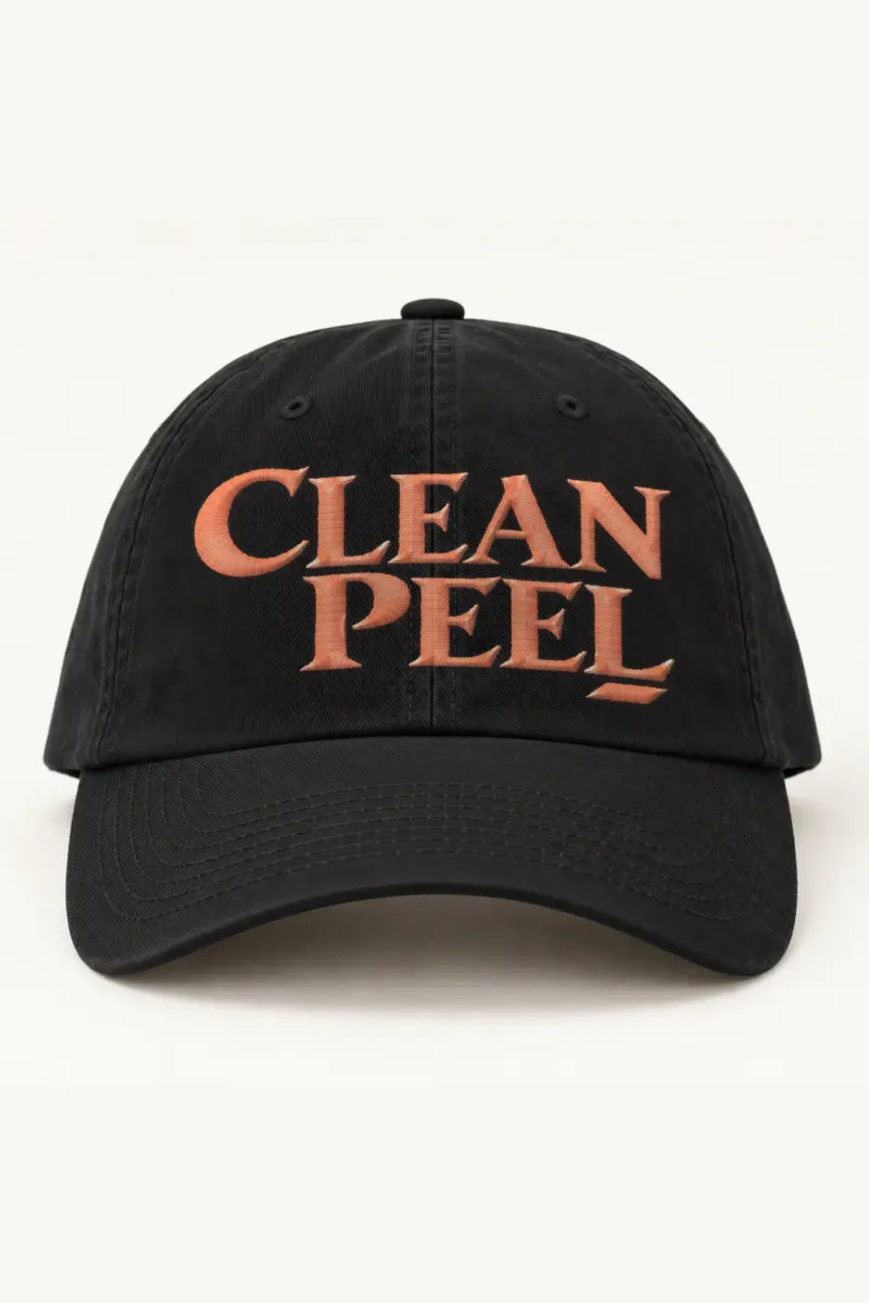"Terracotta Serif Double Wordmark" Classic Dad Hat · Embroidered