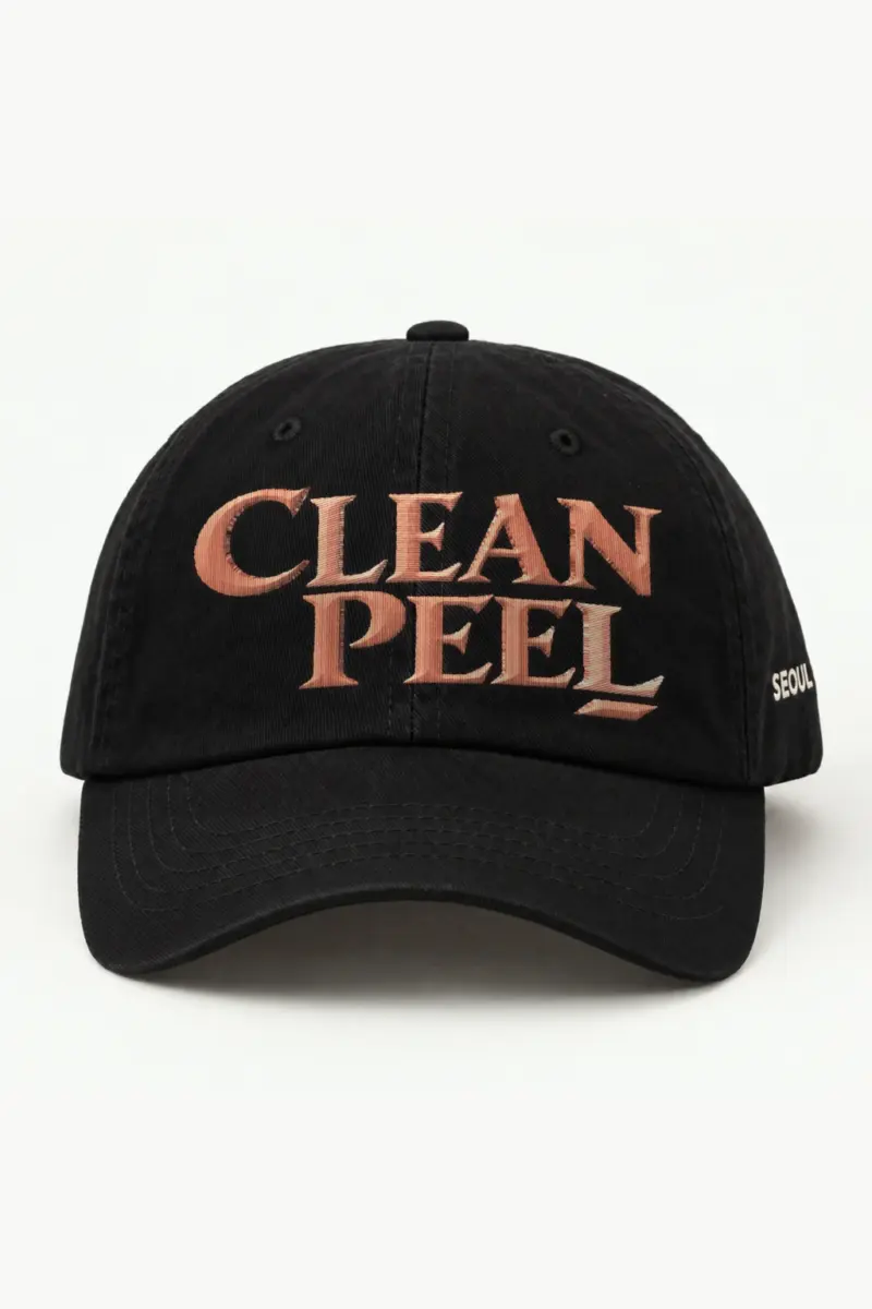 “Terracotta Serif Double Wordmark” Classic Dad Hat · Embroidered