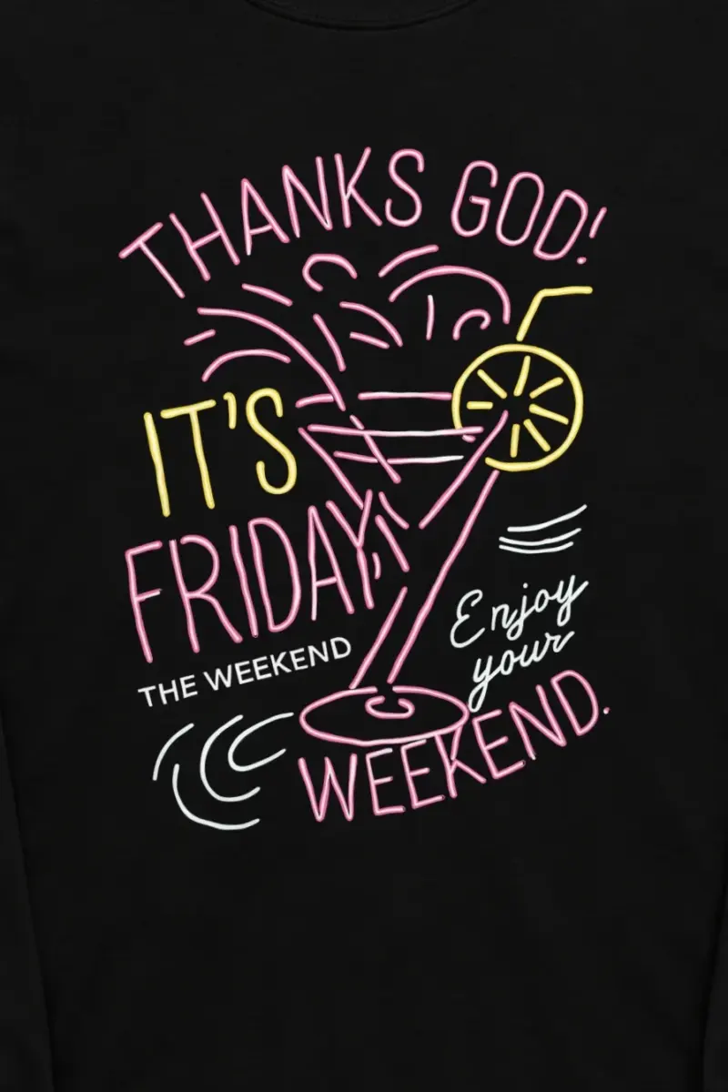 "Thank God It’s Friday" Unisex Longsleeve T-shirt