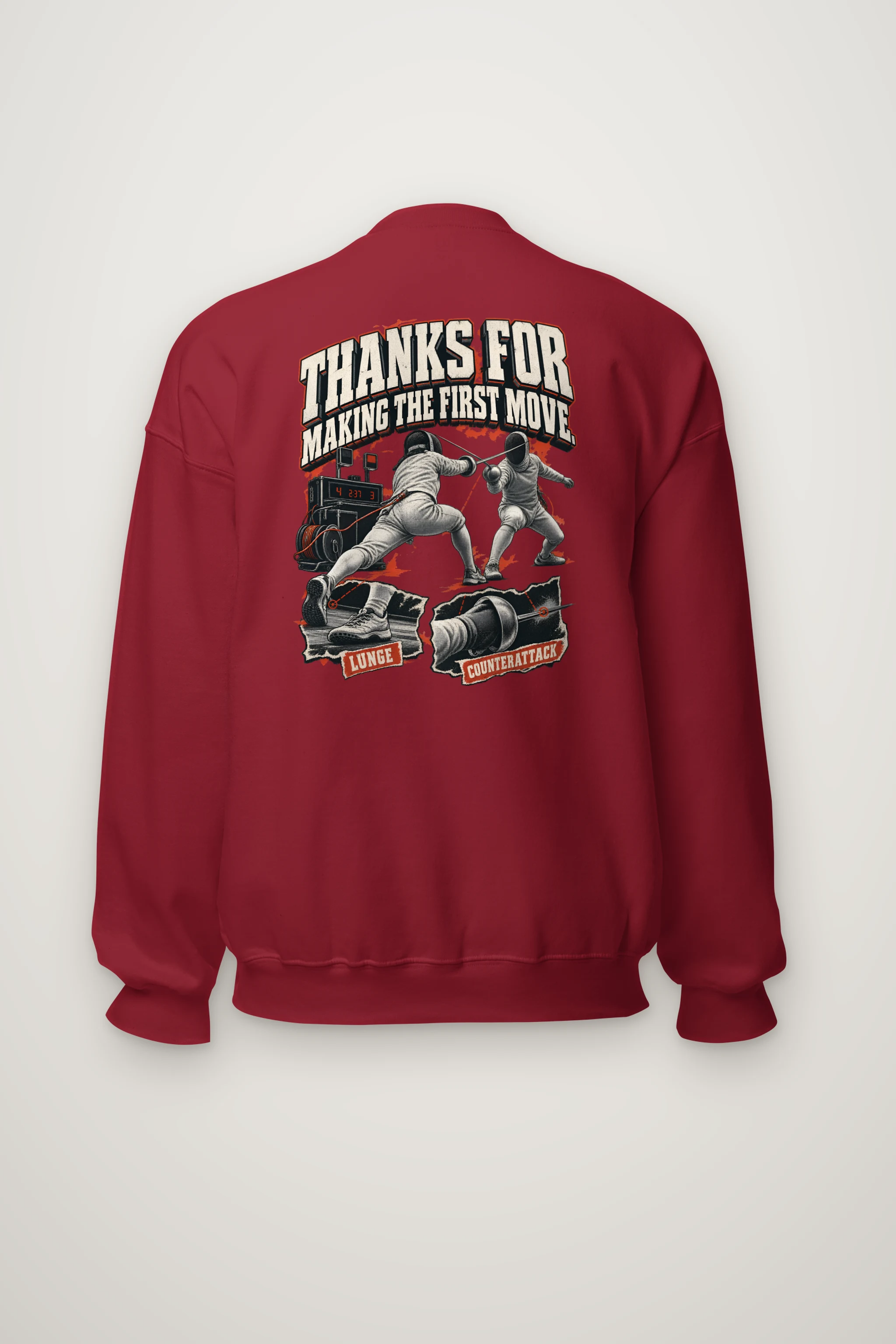 "Thanks for Making the First Move" Heavy Blend Unisex Crewneck Sweatshirt