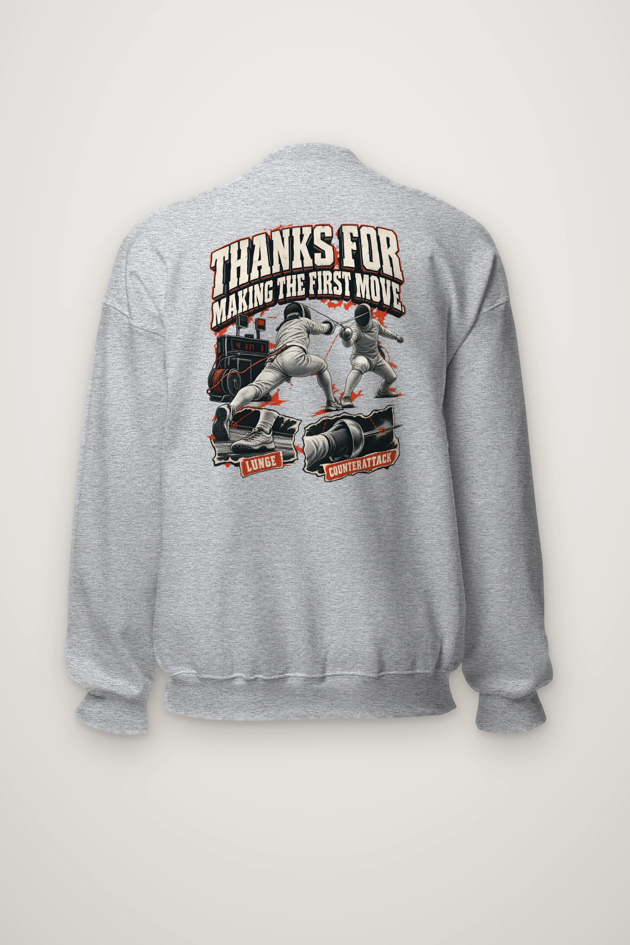 "Thanks for Making the First Move" Heavy Blend Unisex Crewneck Sweatshirt