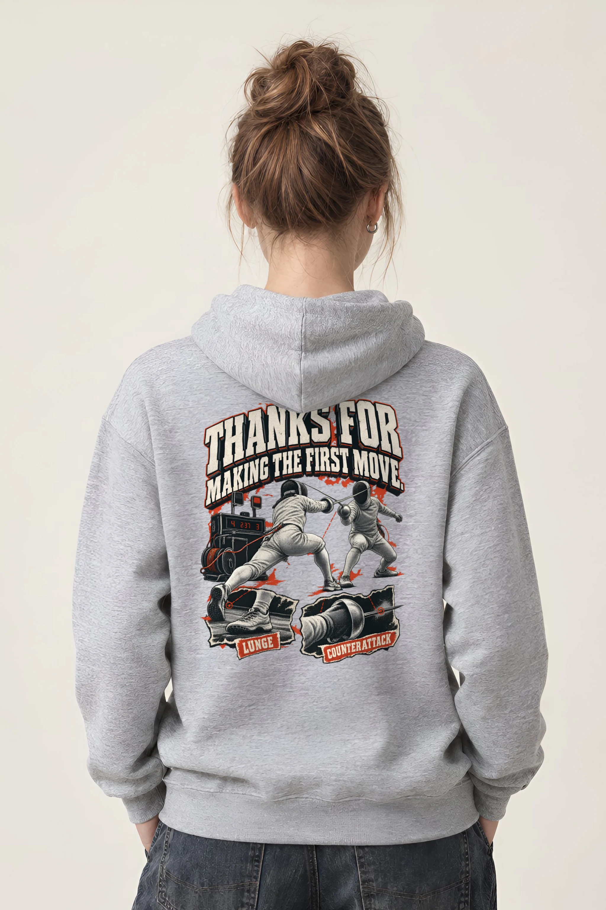 "Thanks for Making the First Move" Heavy Blend Unisex Pullover Hoodie