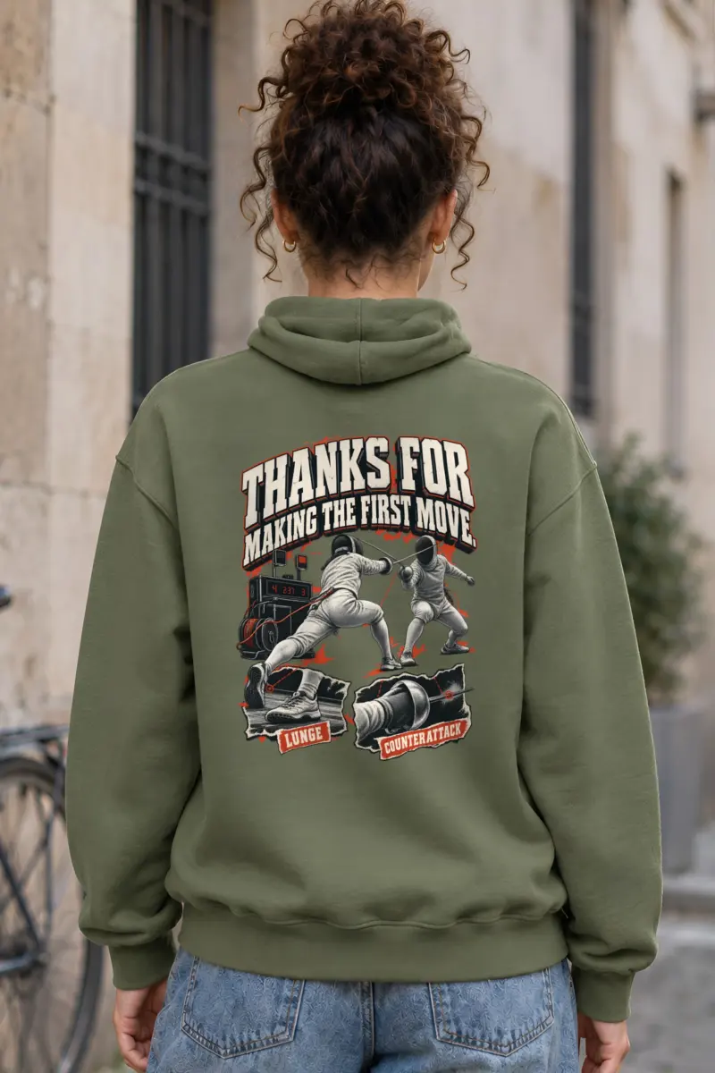 "Thanks for Making the First Move" Heavy Blend Unisex Pullover Hoodie