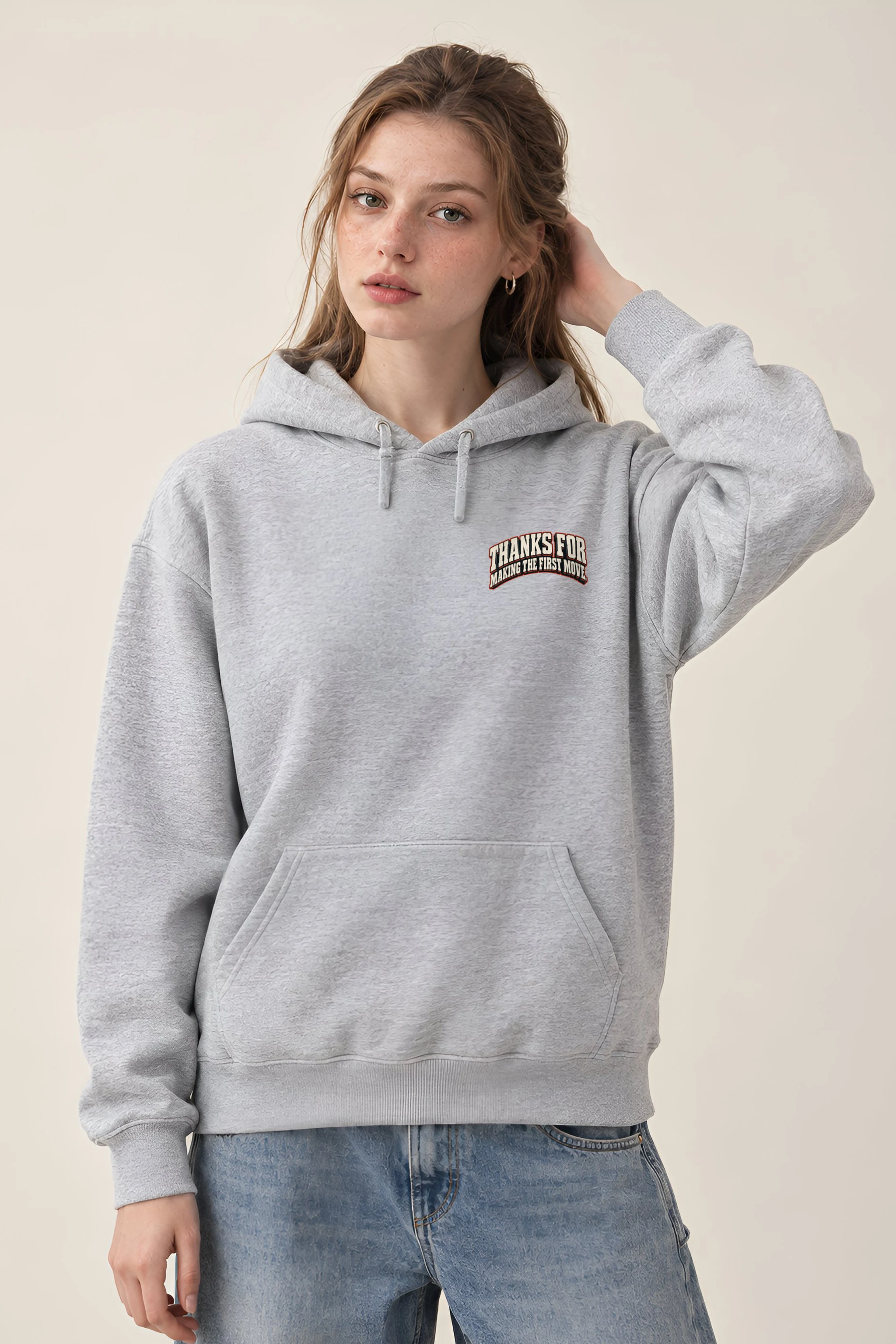 "Thanks for Making the First Move" Heavy Blend Unisex Pullover Hoodie