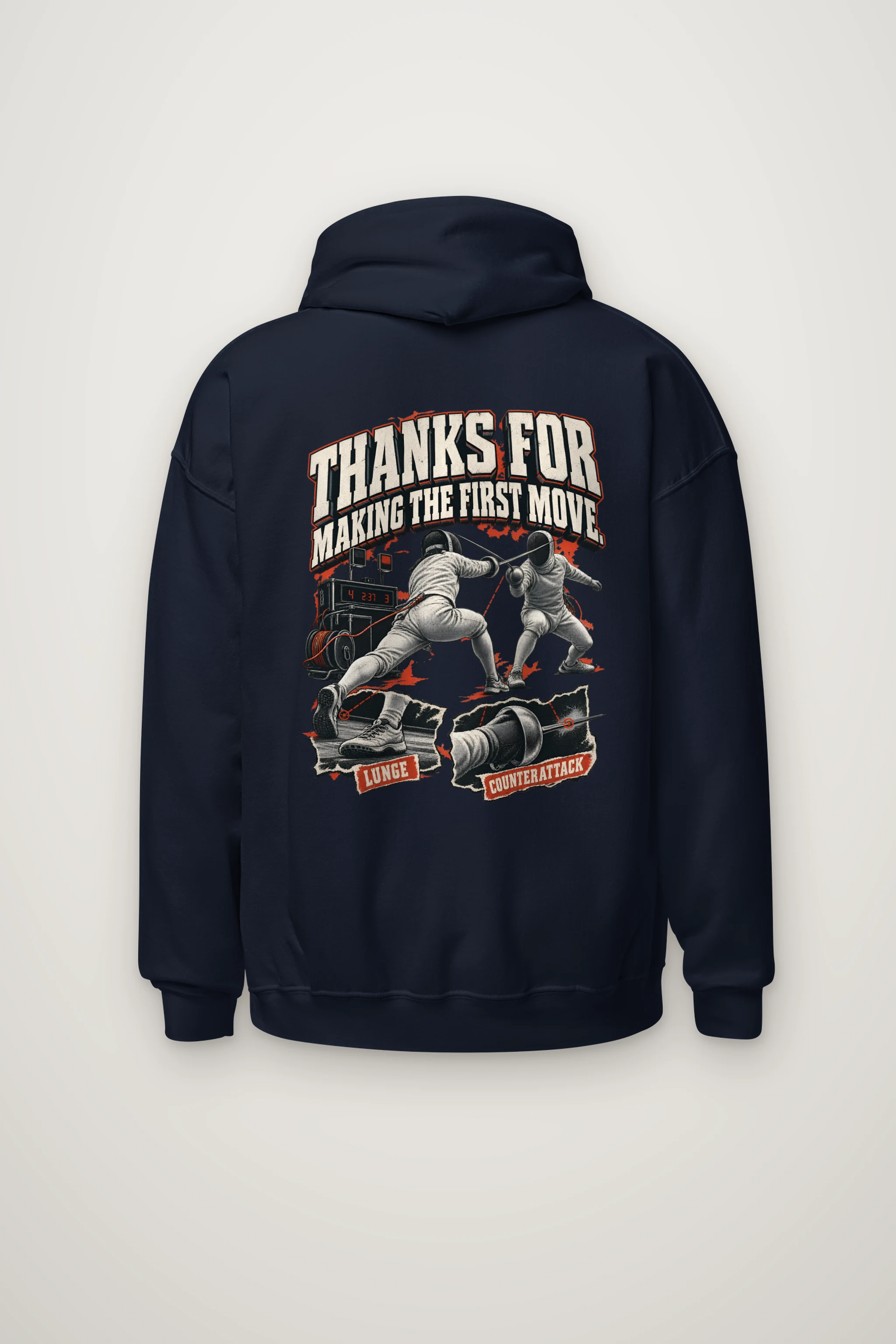 "Thanks for Making the First Move" Heavy Blend Unisex Pullover Hoodie