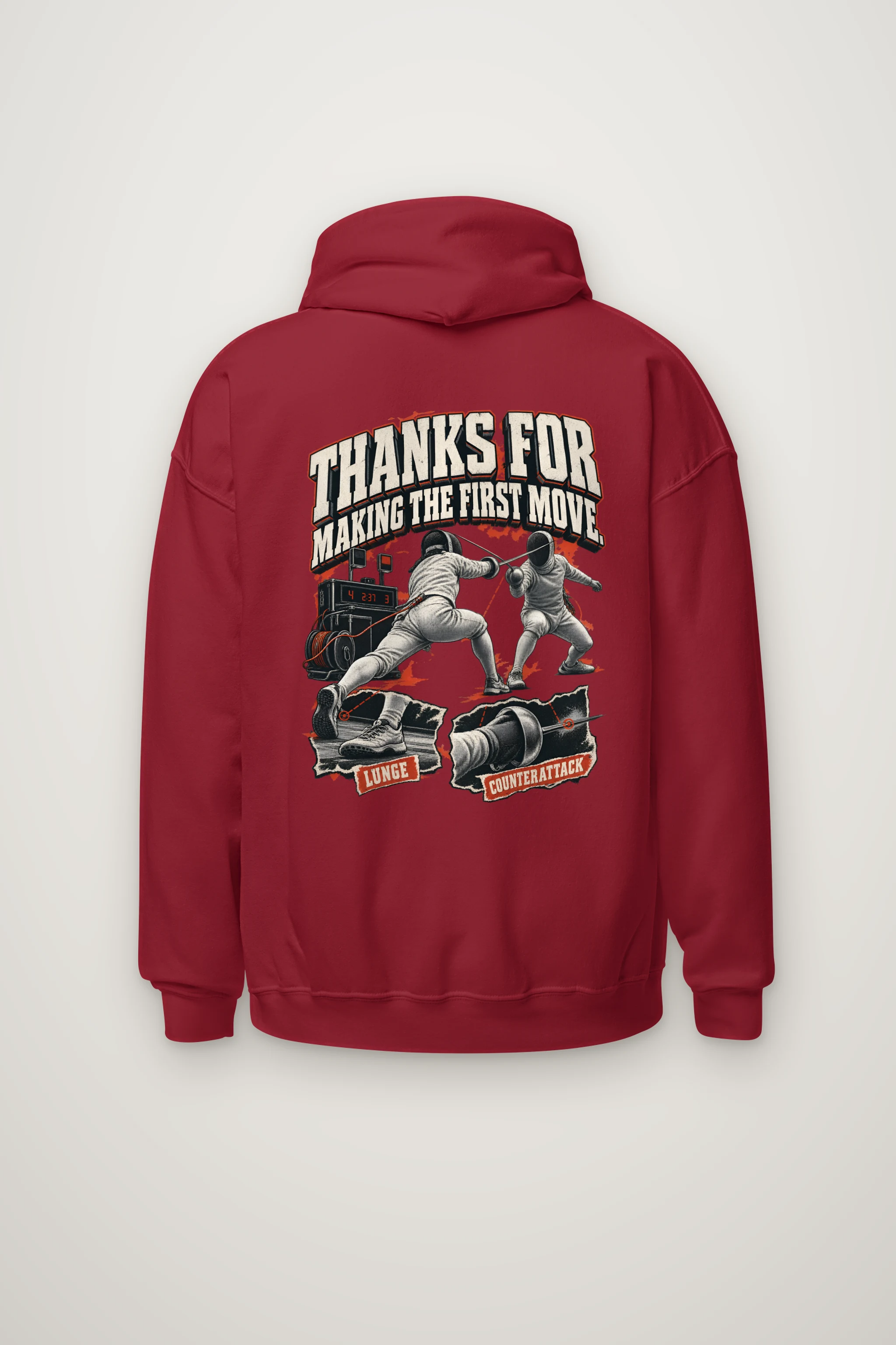 "Thanks for Making the First Move" Heavy Blend Unisex Pullover Hoodie
