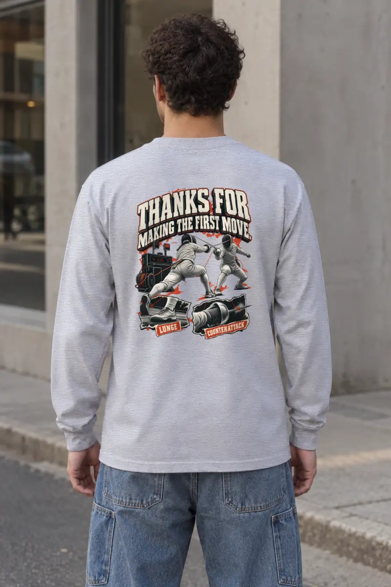 "Thanks for Making the First Move" Unisex Longsleeve T-shirt
