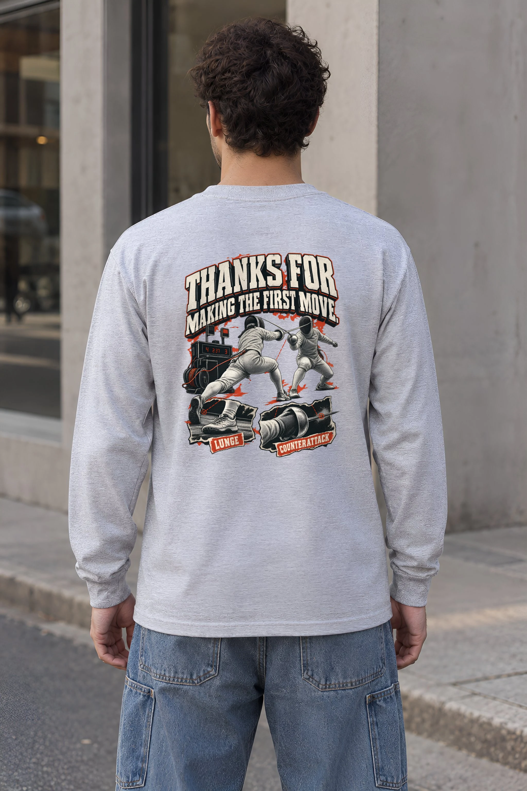 "Thanks for Making the First Move" Unisex Longsleeve T-shirt